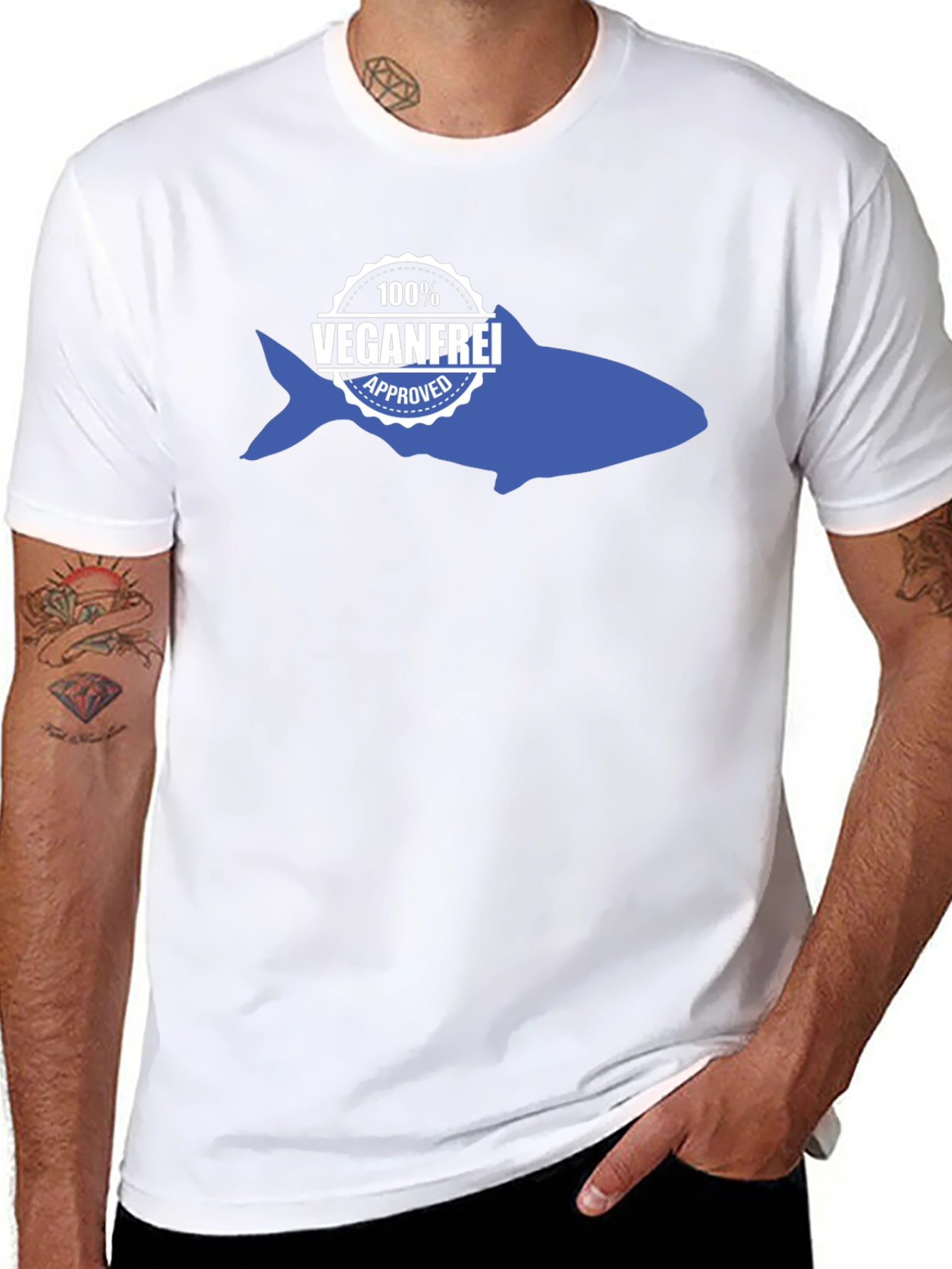 Vegan Frei Shark T-Shirt