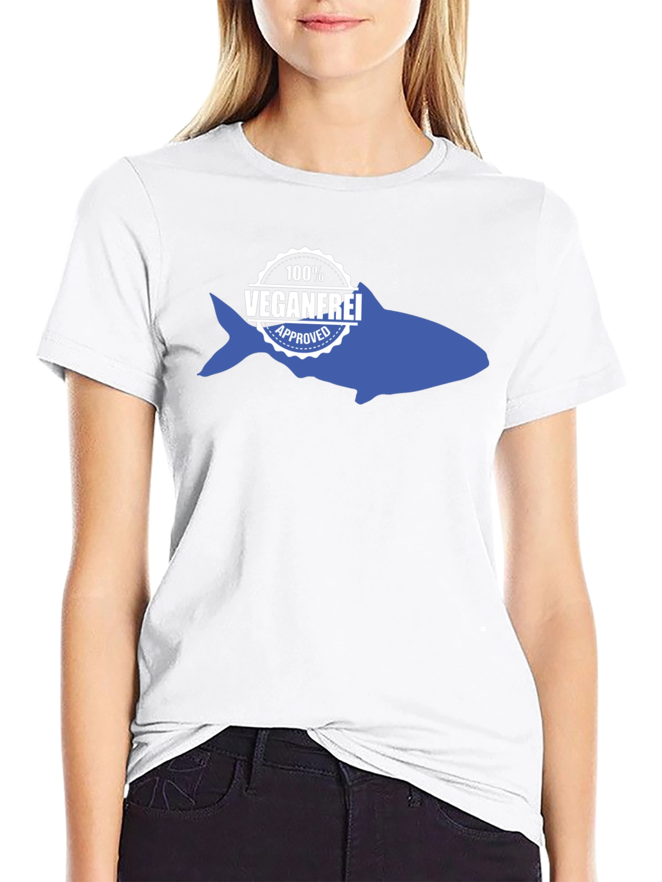 Vegan Frei Shark T-Shirt