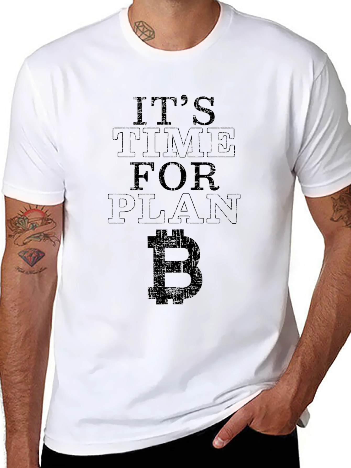 Its Time for Plan B Bitcoin Tee
