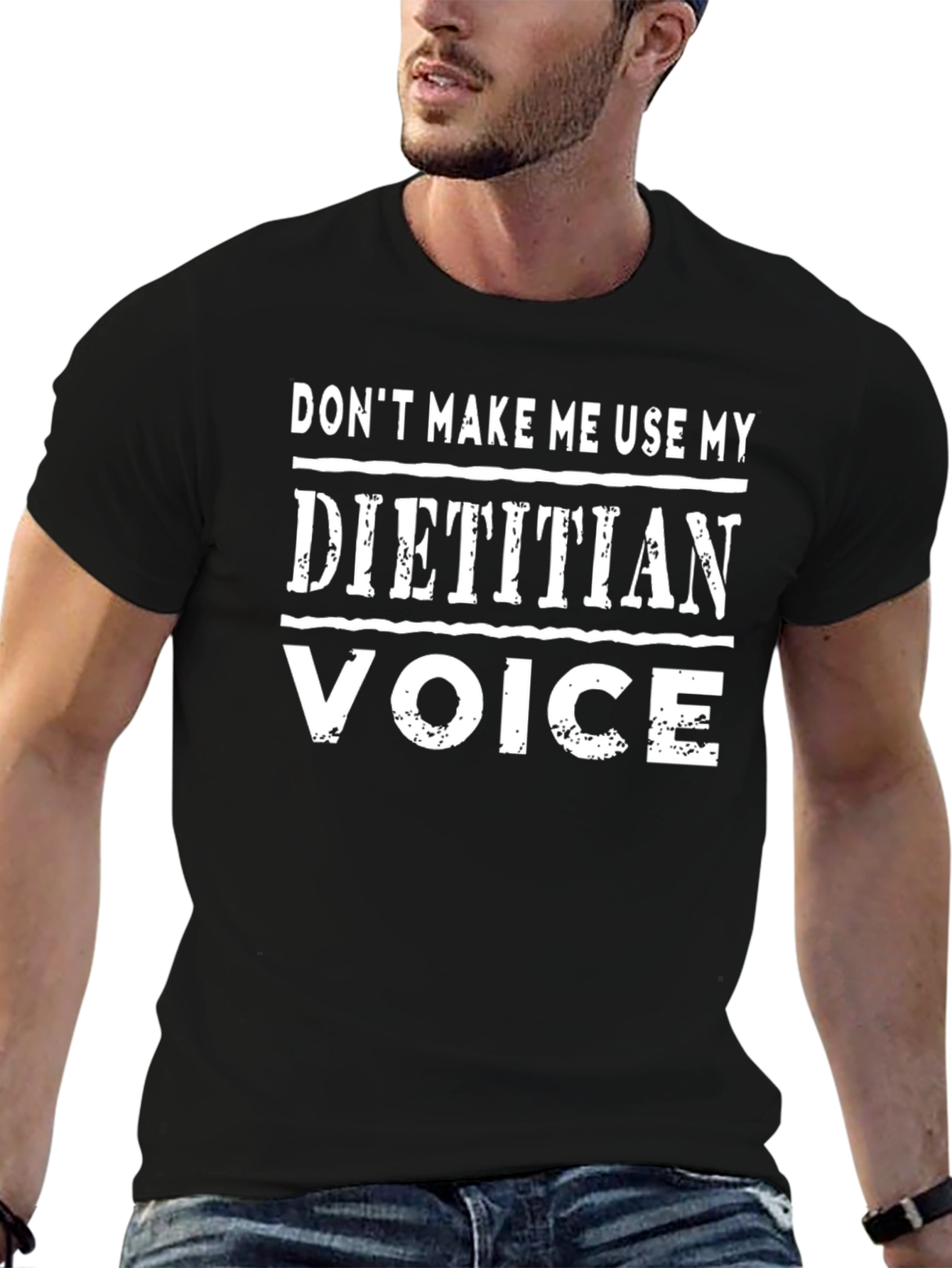 Dietitian Voice Funny Graphic T-Shirt