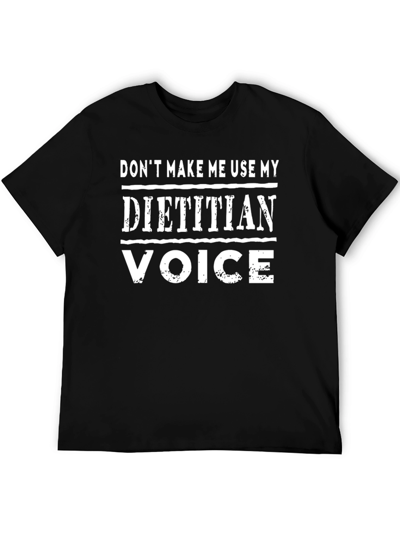 Dietitian Voice Funny Graphic T-Shirt