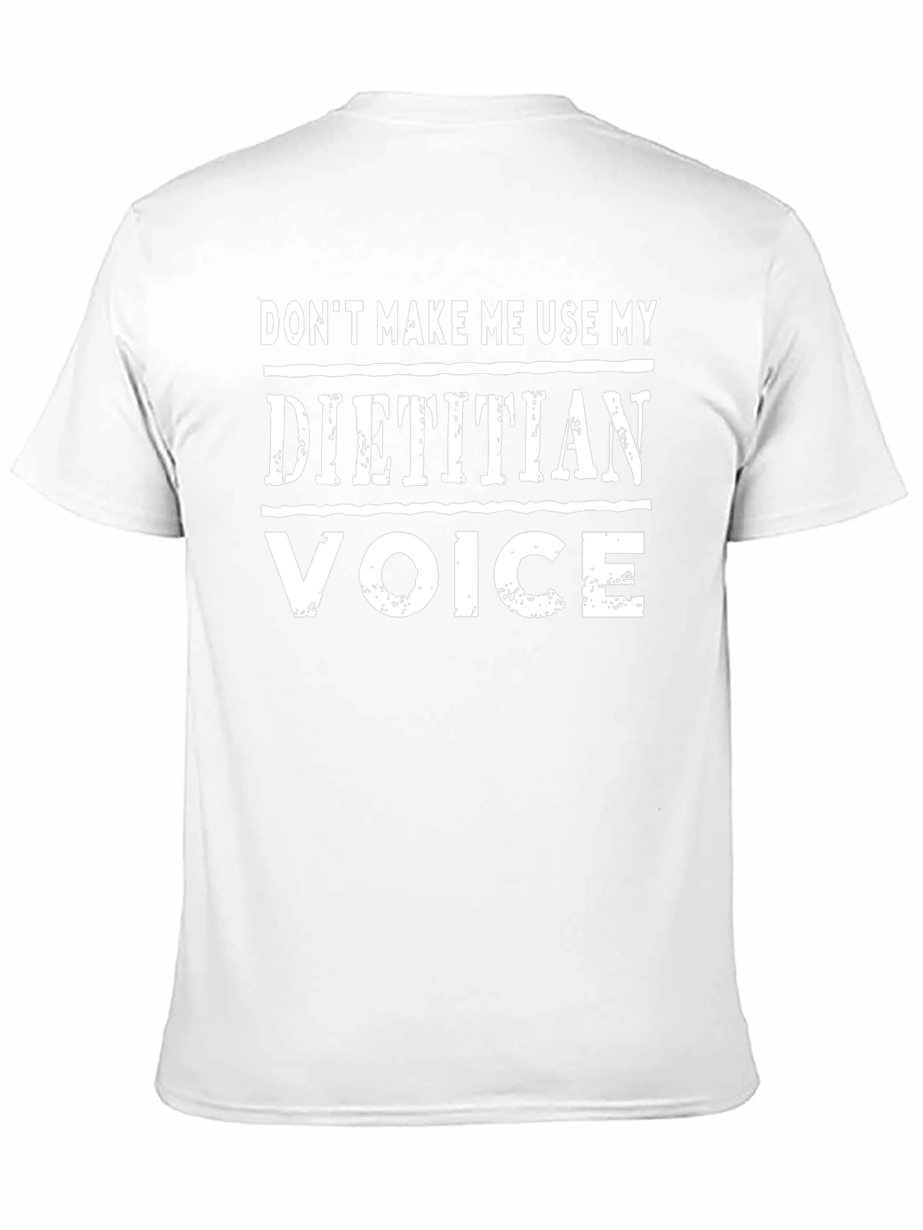 Dietitian Voice Funny Graphic T-Shirt