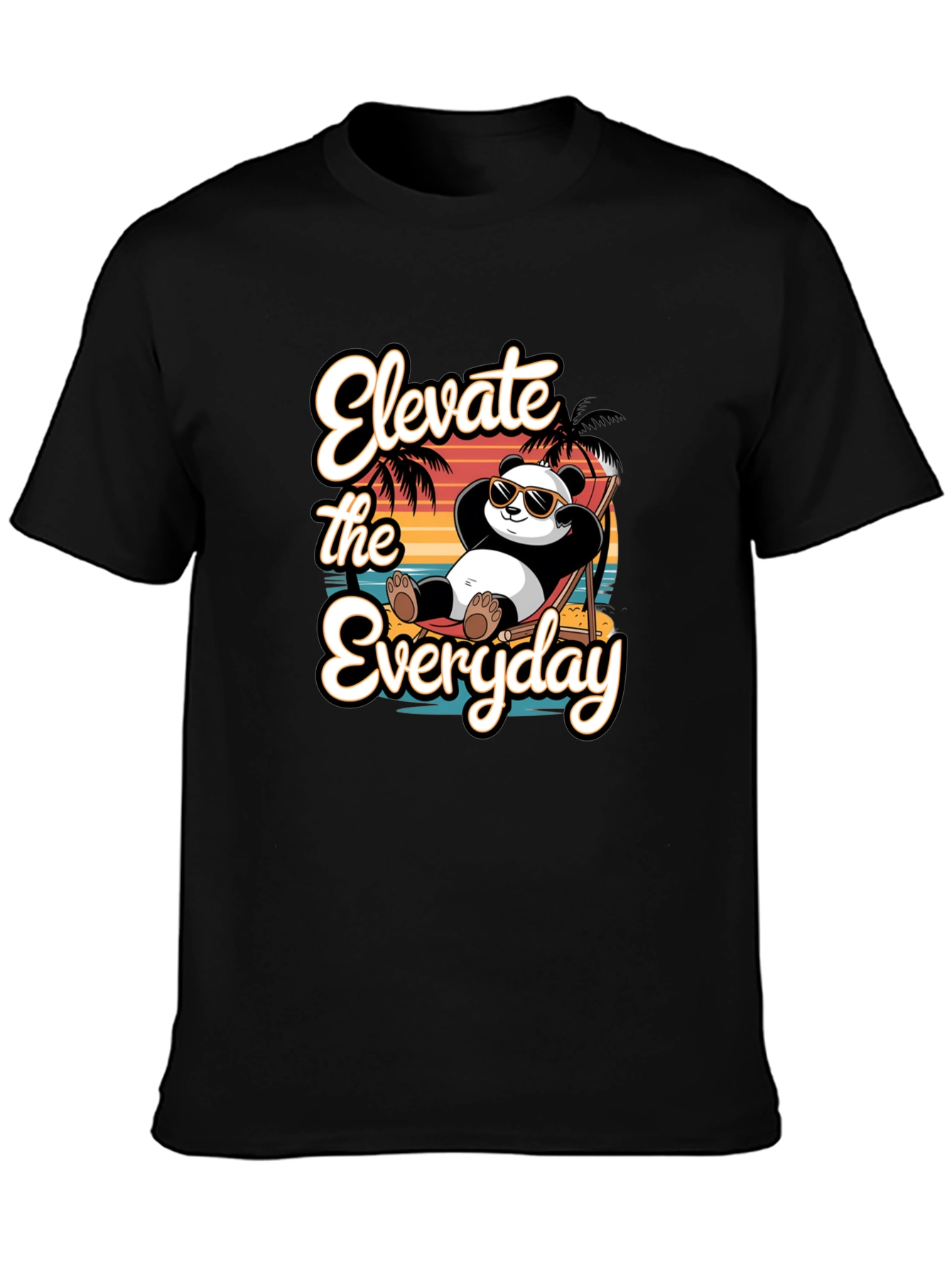 Elevate the Everyday Panda T-Shirt