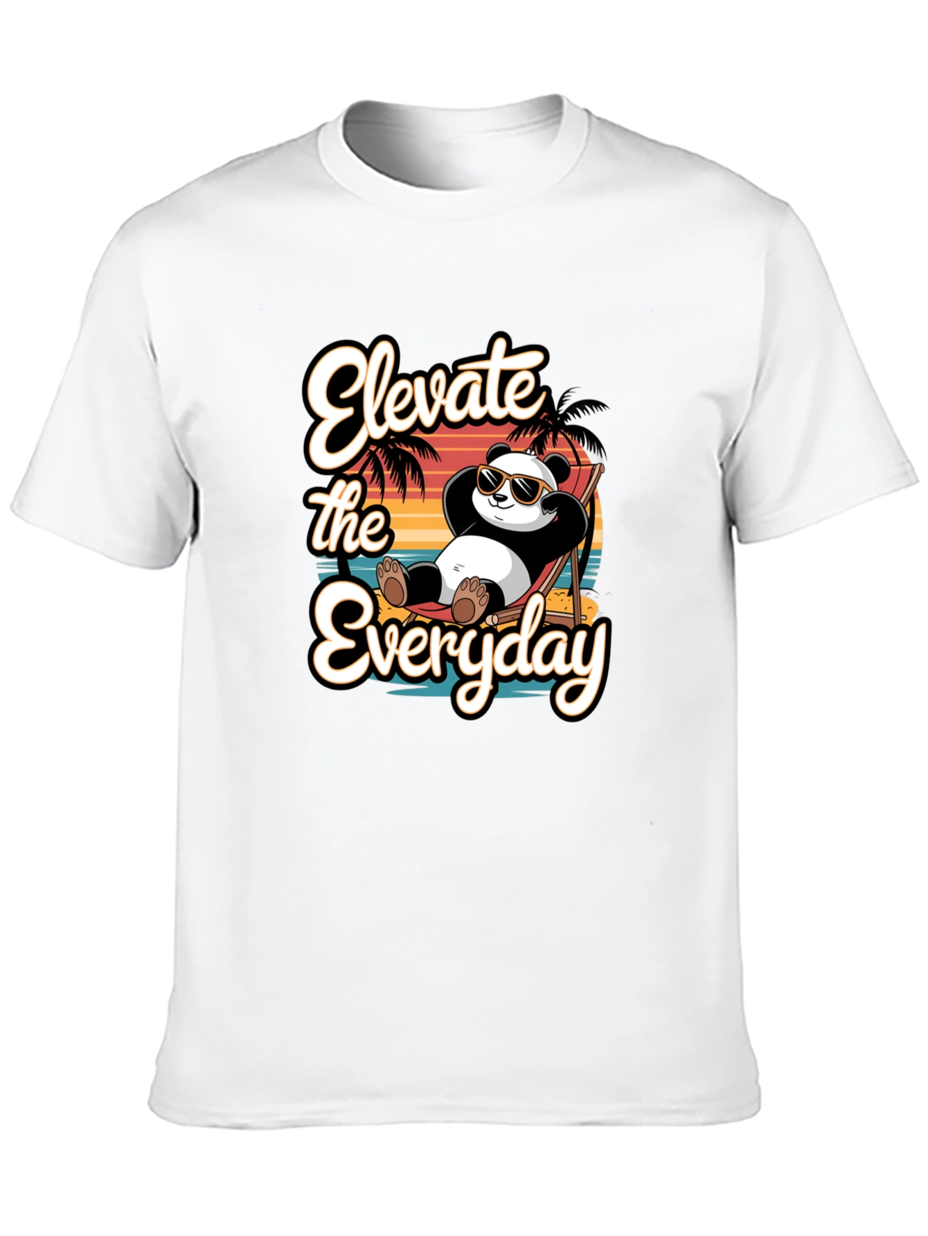 Elevate the Everyday Panda T-Shirt