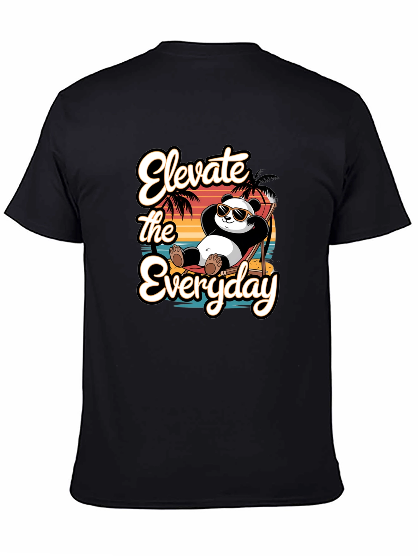 Elevate the Everyday Panda T-Shirt