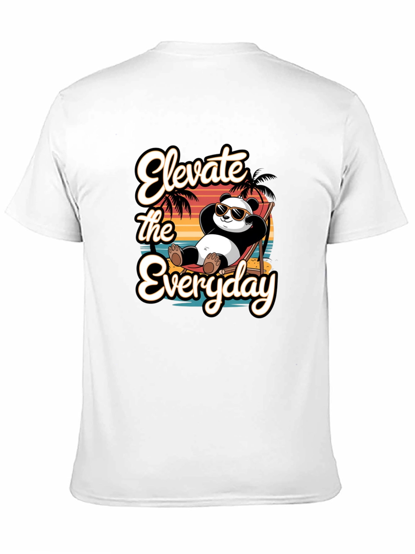 Elevate the Everyday Panda T-Shirt
