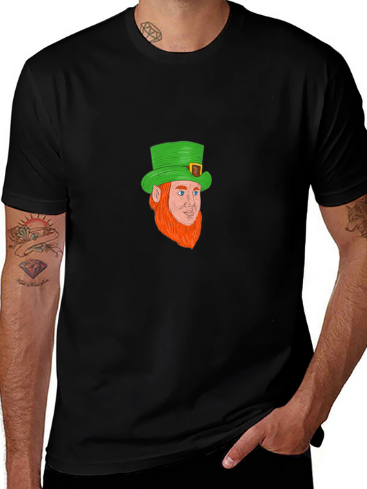 Leprechaun Graphic Print T-Shirt