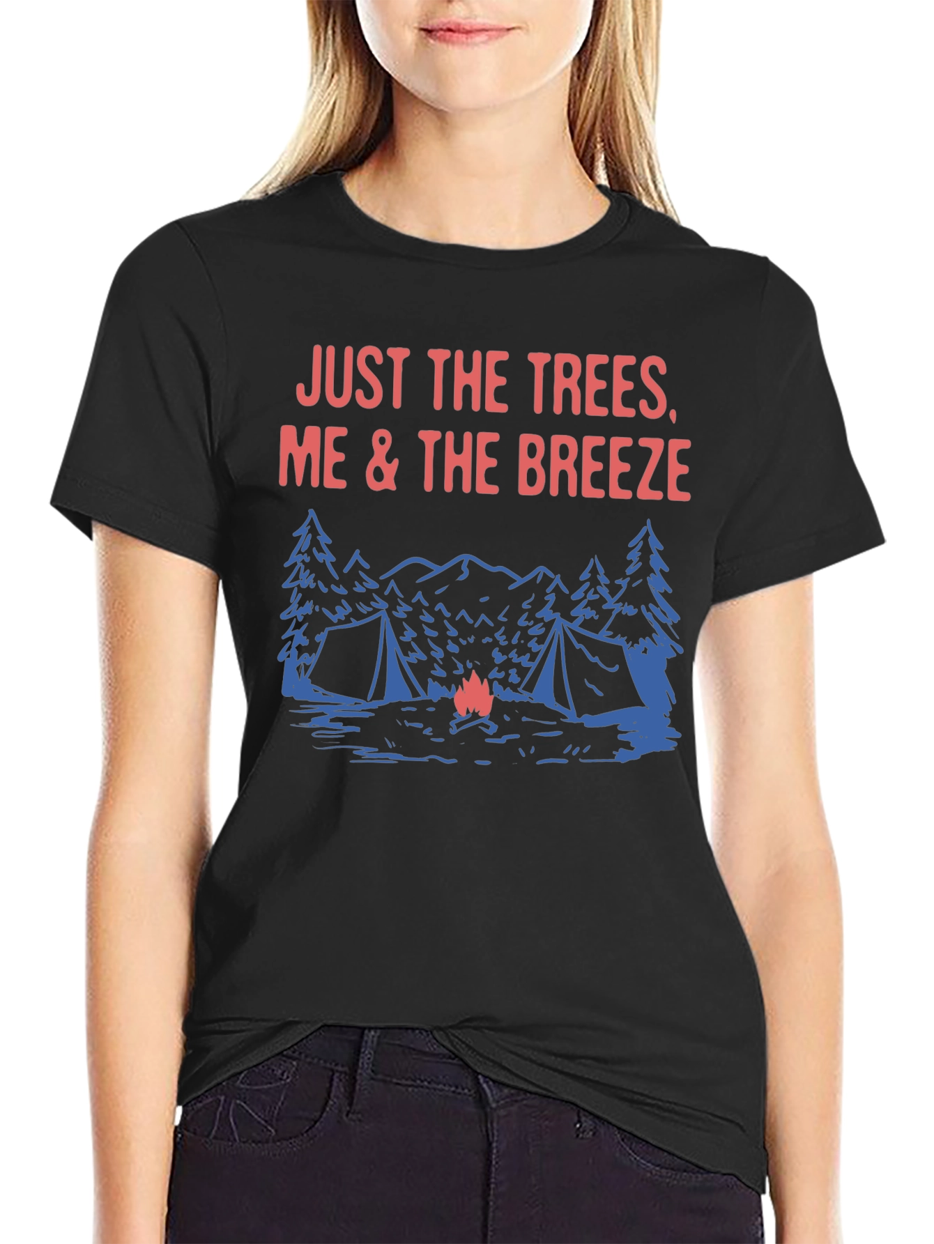 Nature Lover Camping Graphic T-Shirt