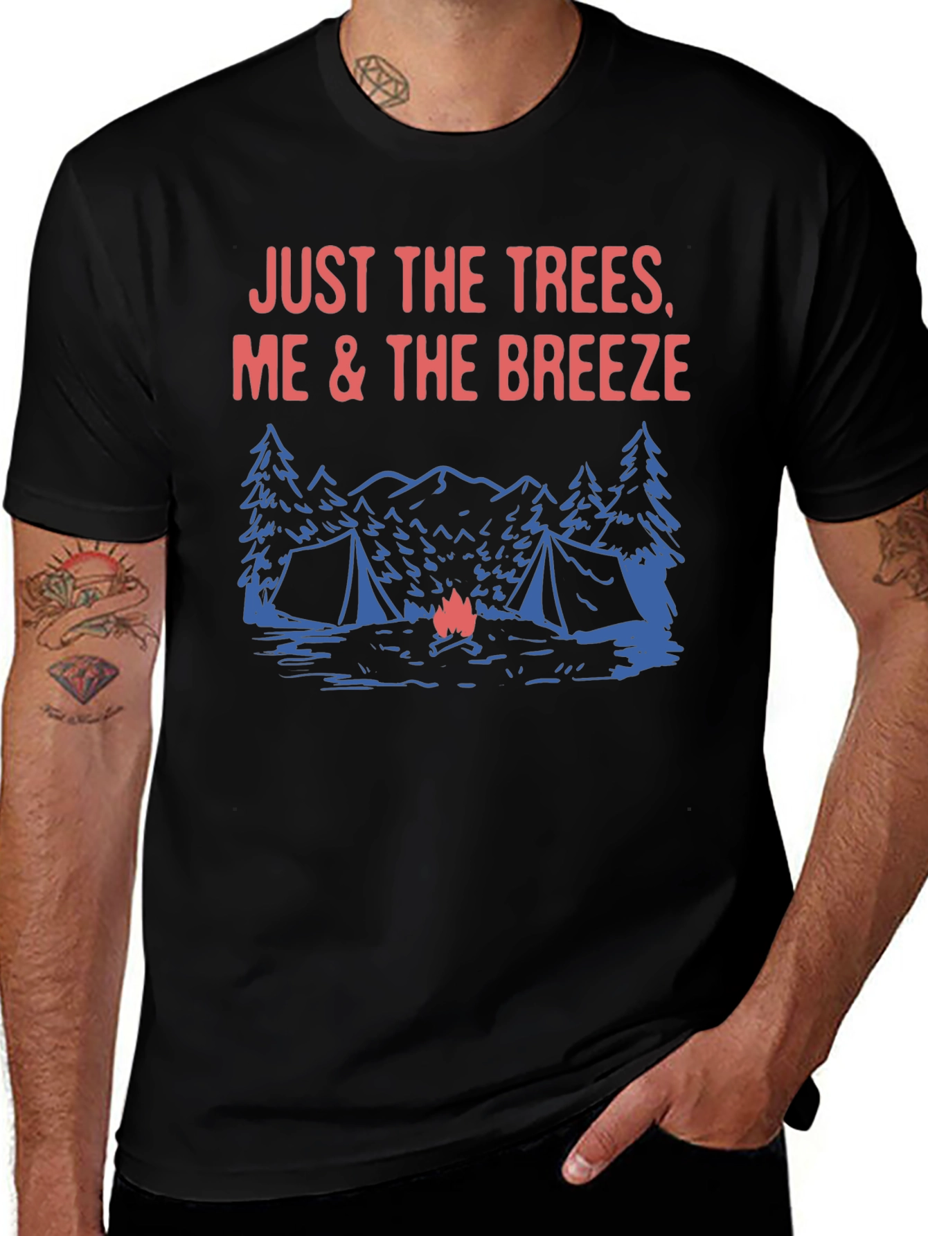 Nature Lover Camping Graphic T-Shirt
