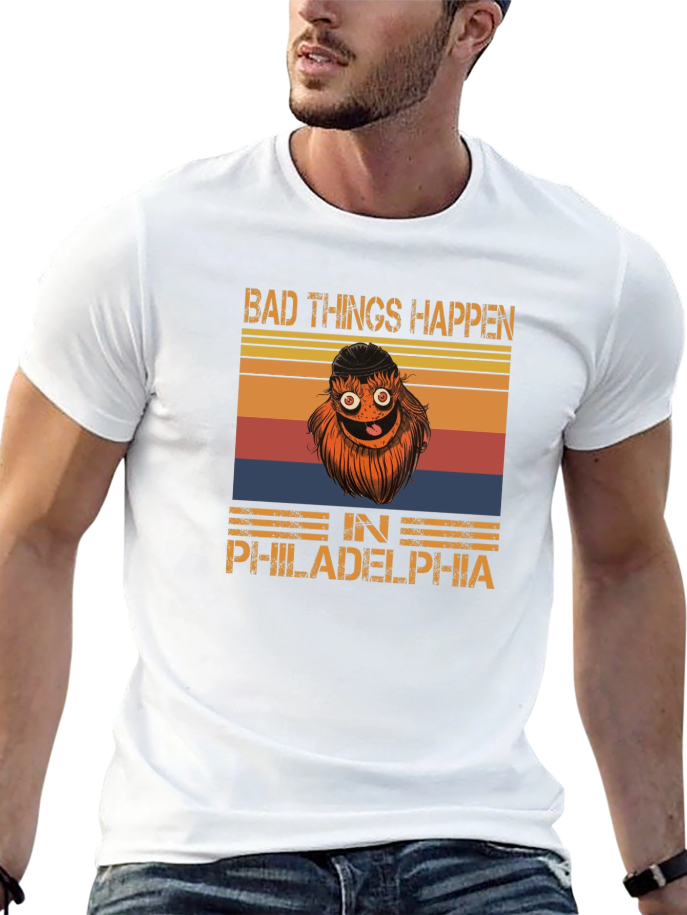 Bad Things Happen in Philadelphia Gritty T-Shirt