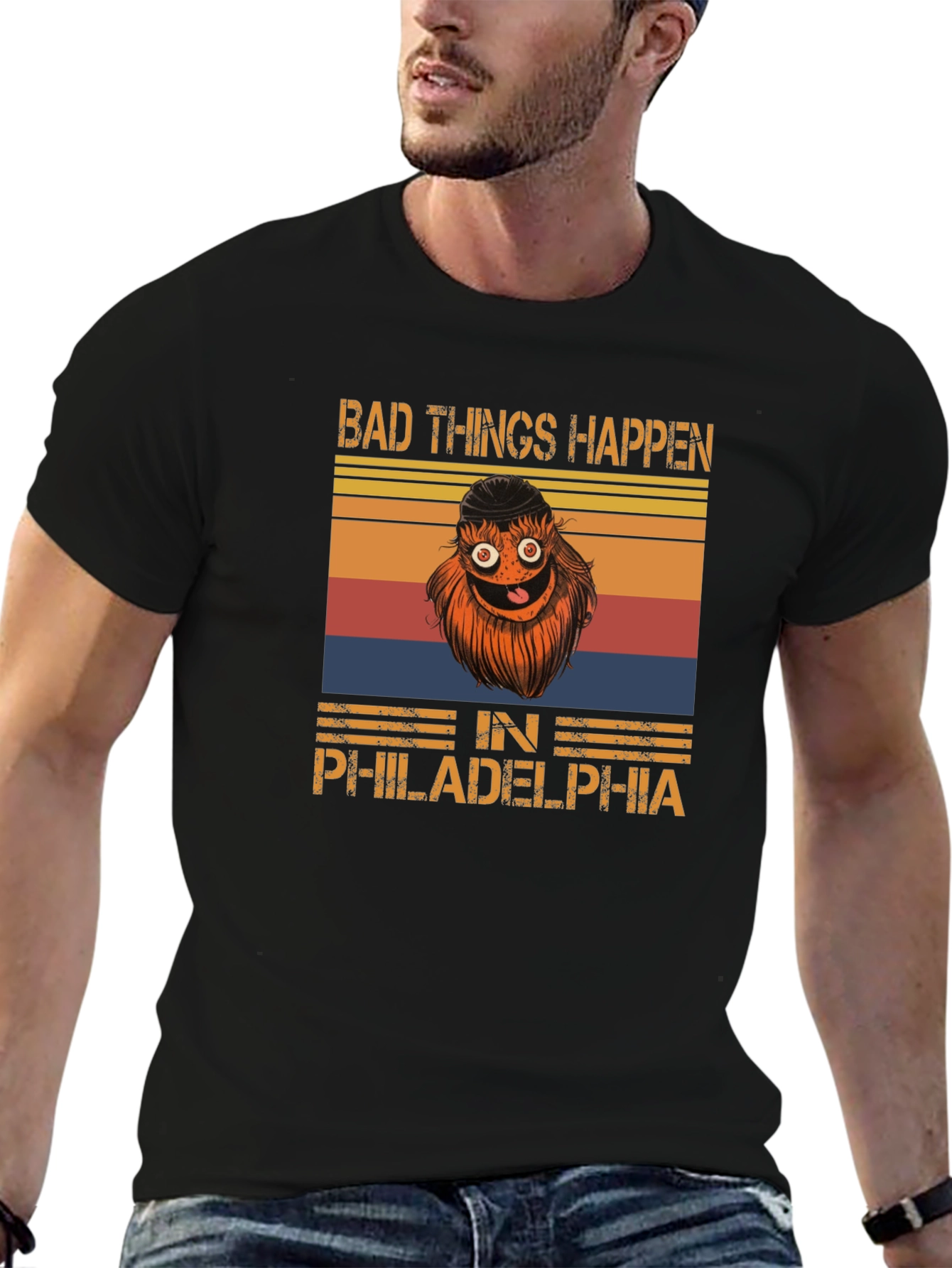 Bad Things Happen in Philadelphia Gritty T-Shirt