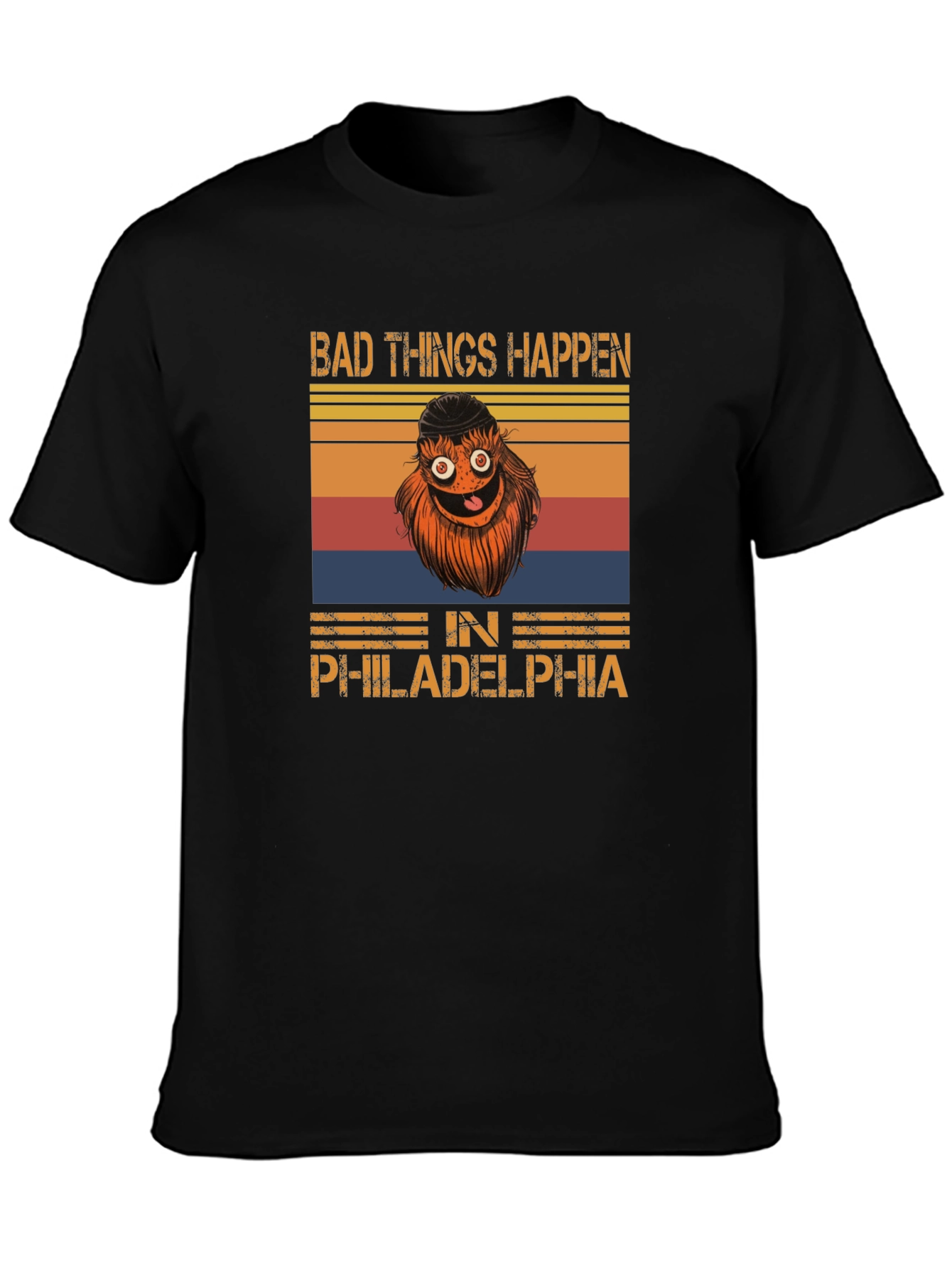 Bad Things Happen in Philadelphia Gritty T-Shirt