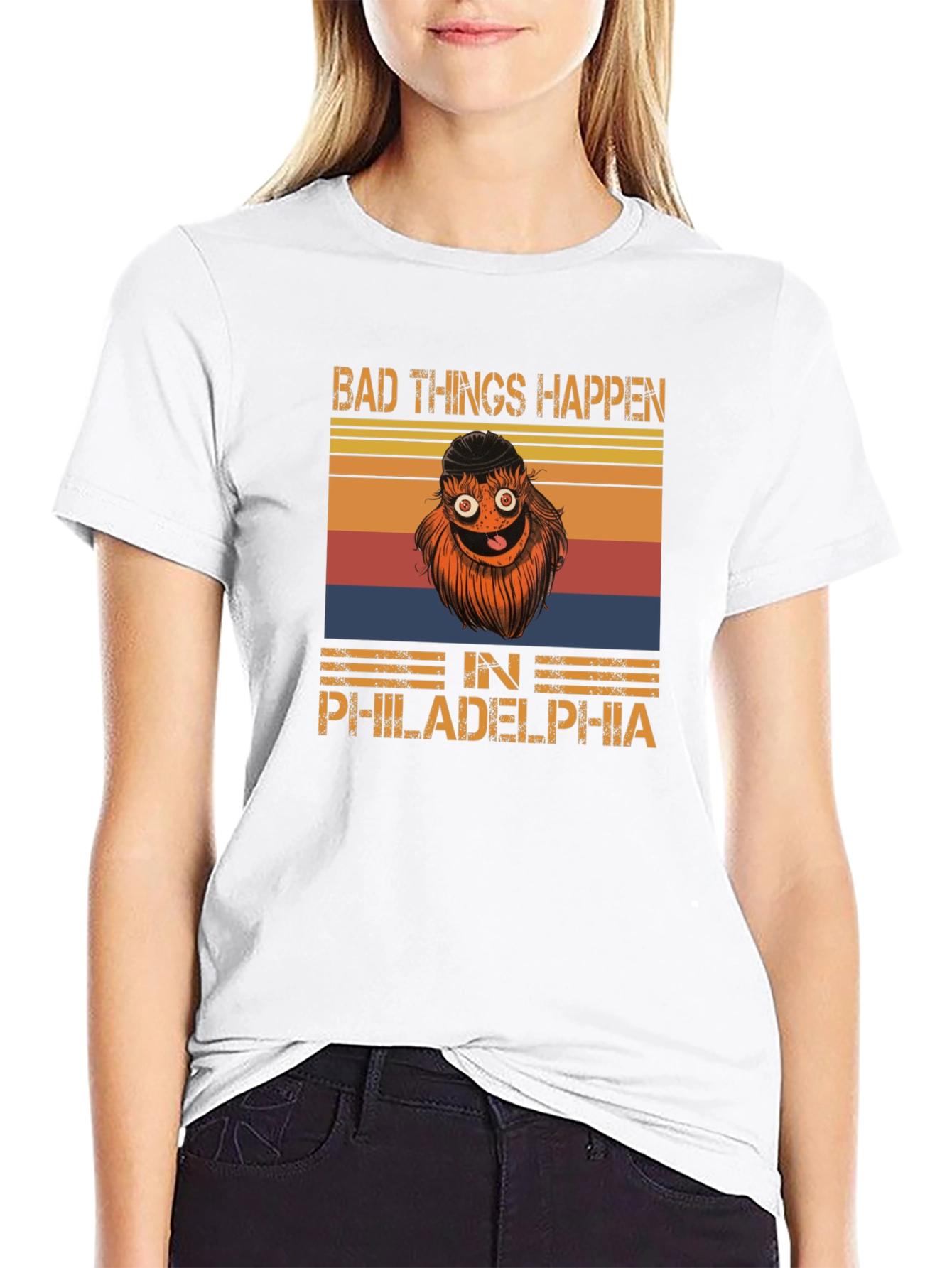 Bad Things Happen in Philadelphia Gritty T-Shirt