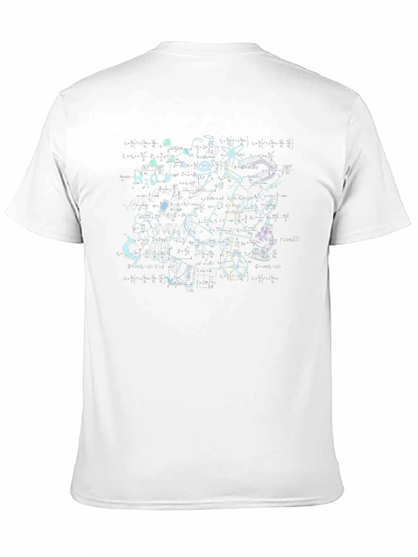 Science Formula Black T-Shirt