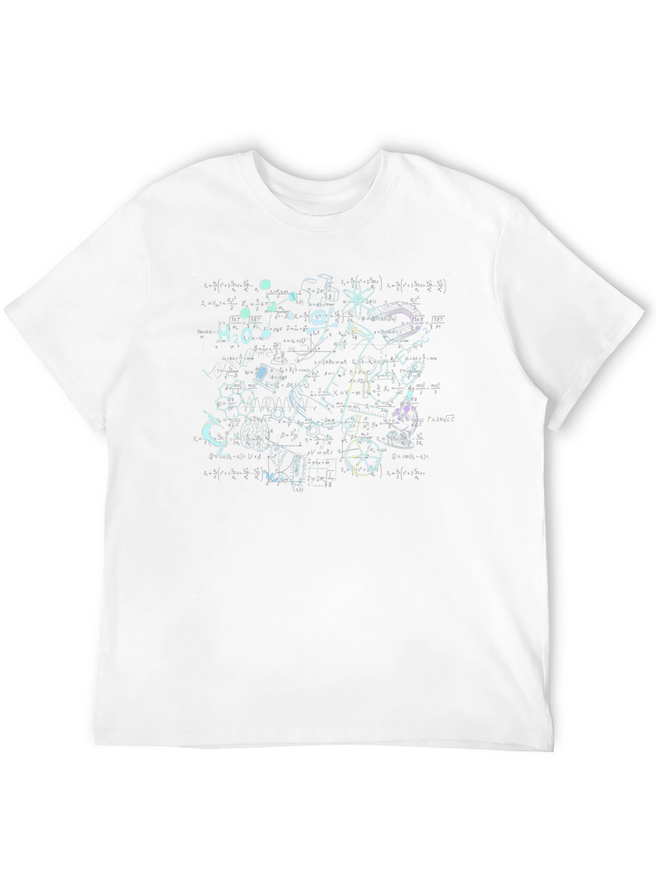 Science Formula Black T-Shirt