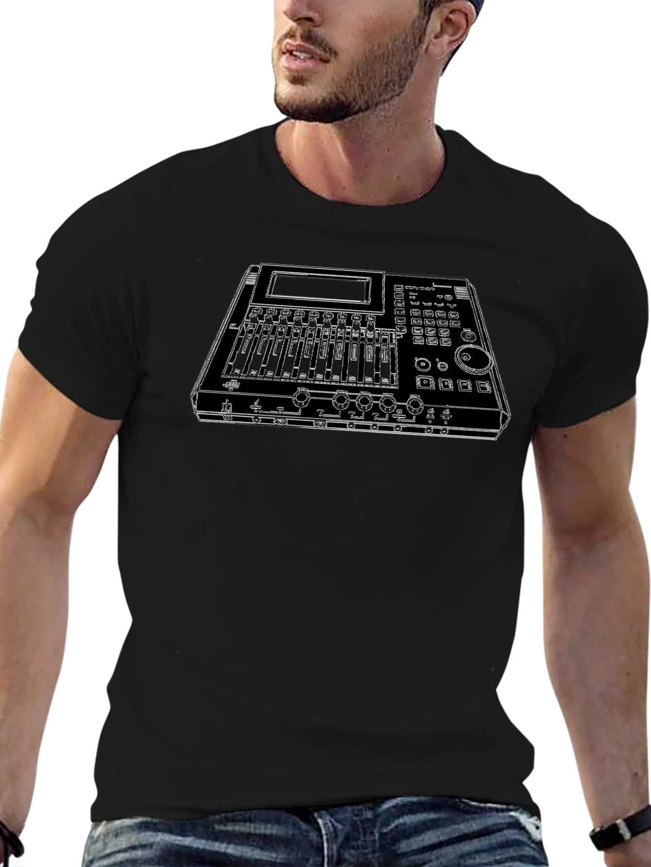 Mixer Graphic T-Shirt - Music Producer Tee