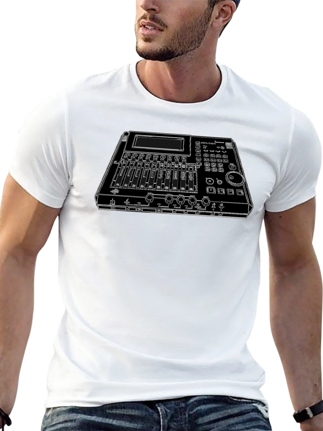 Mixer Graphic T-Shirt - Music Producer Tee