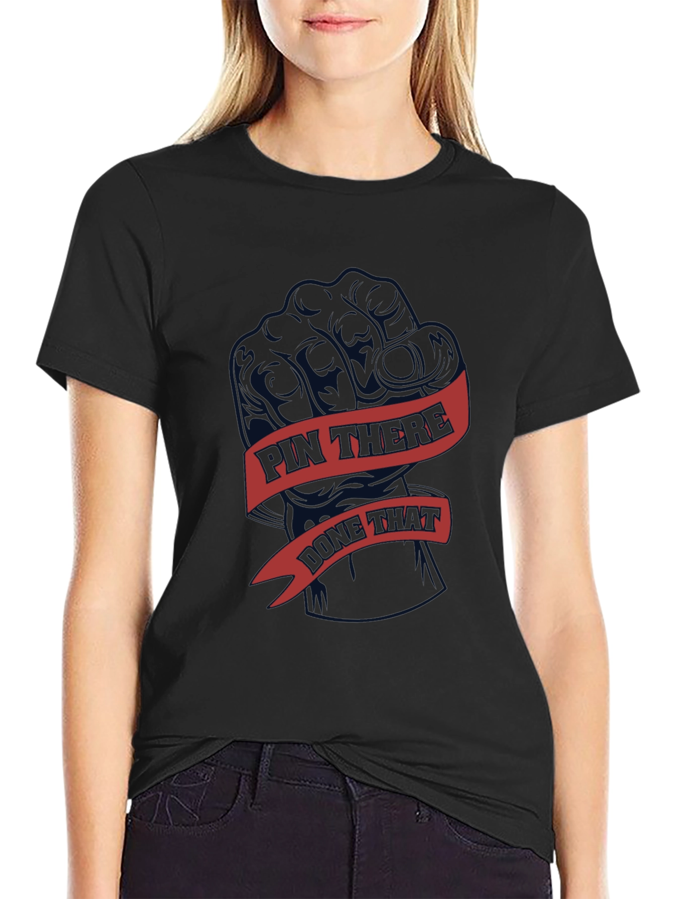 Black Pin There Done That Graphic Tee