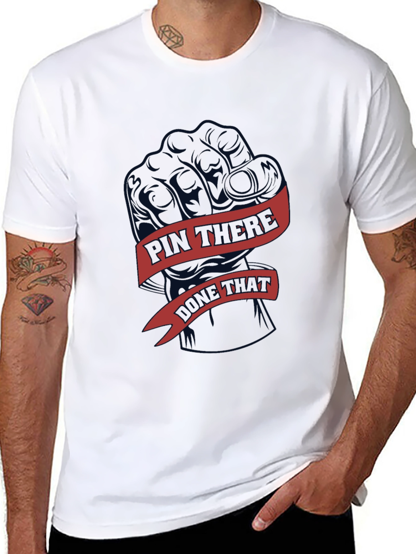 Black Pin There Done That Graphic Tee