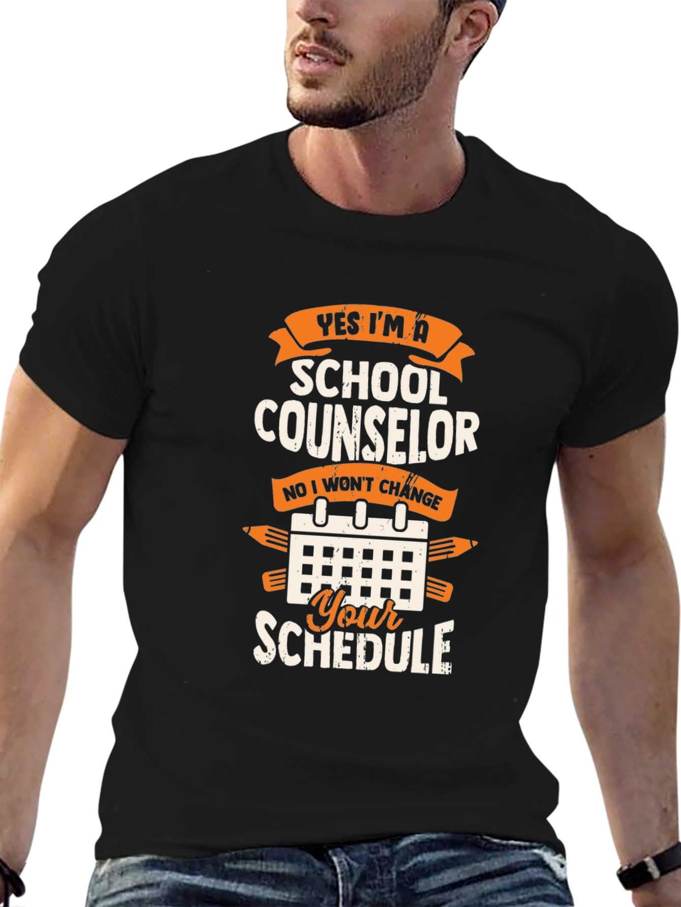 School Counselor T-Shirt - Schedule Humor