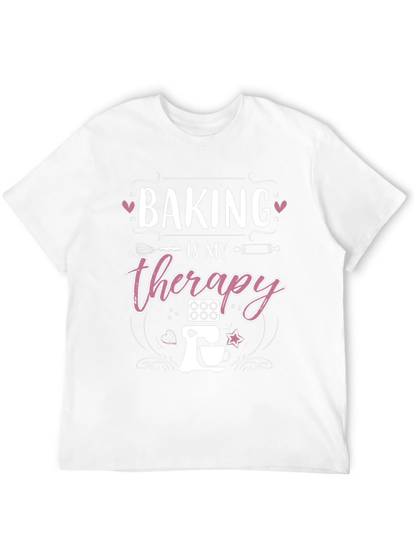 Baking Is My Therapy Graphic Tee - Unisex