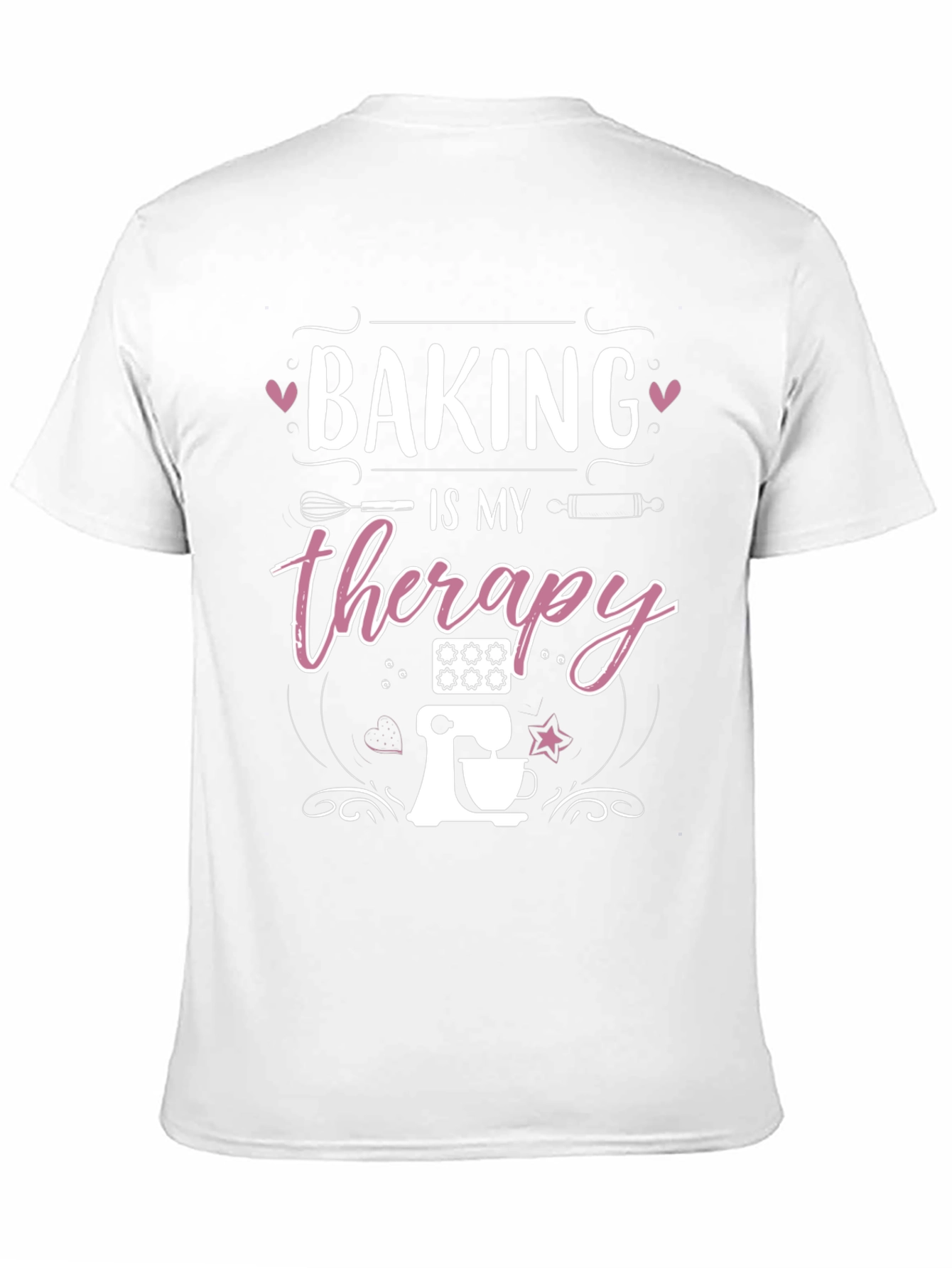 Baking Is My Therapy Graphic Tee - Unisex