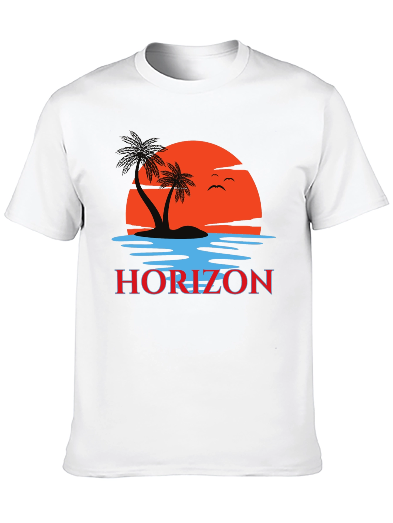 Horizon Tropical Sunset T-Shirt