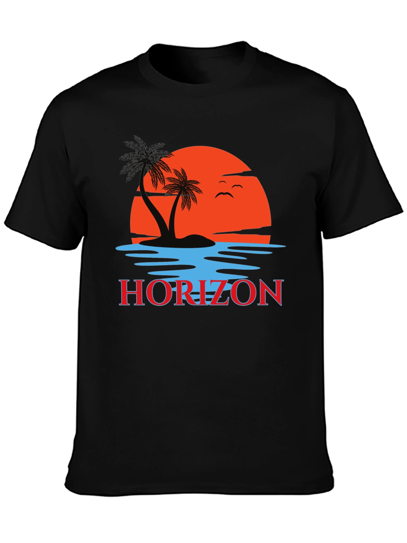 Horizon Tropical Sunset T-Shirt