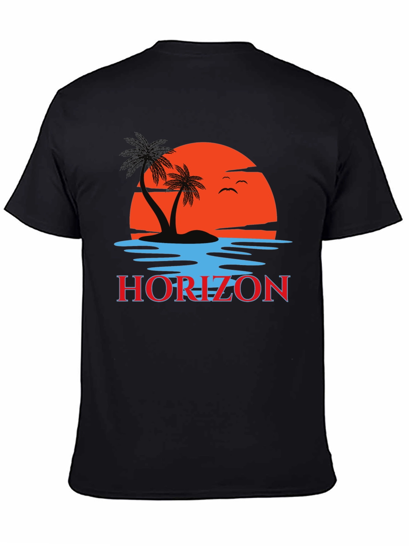 Horizon Tropical Sunset T-Shirt