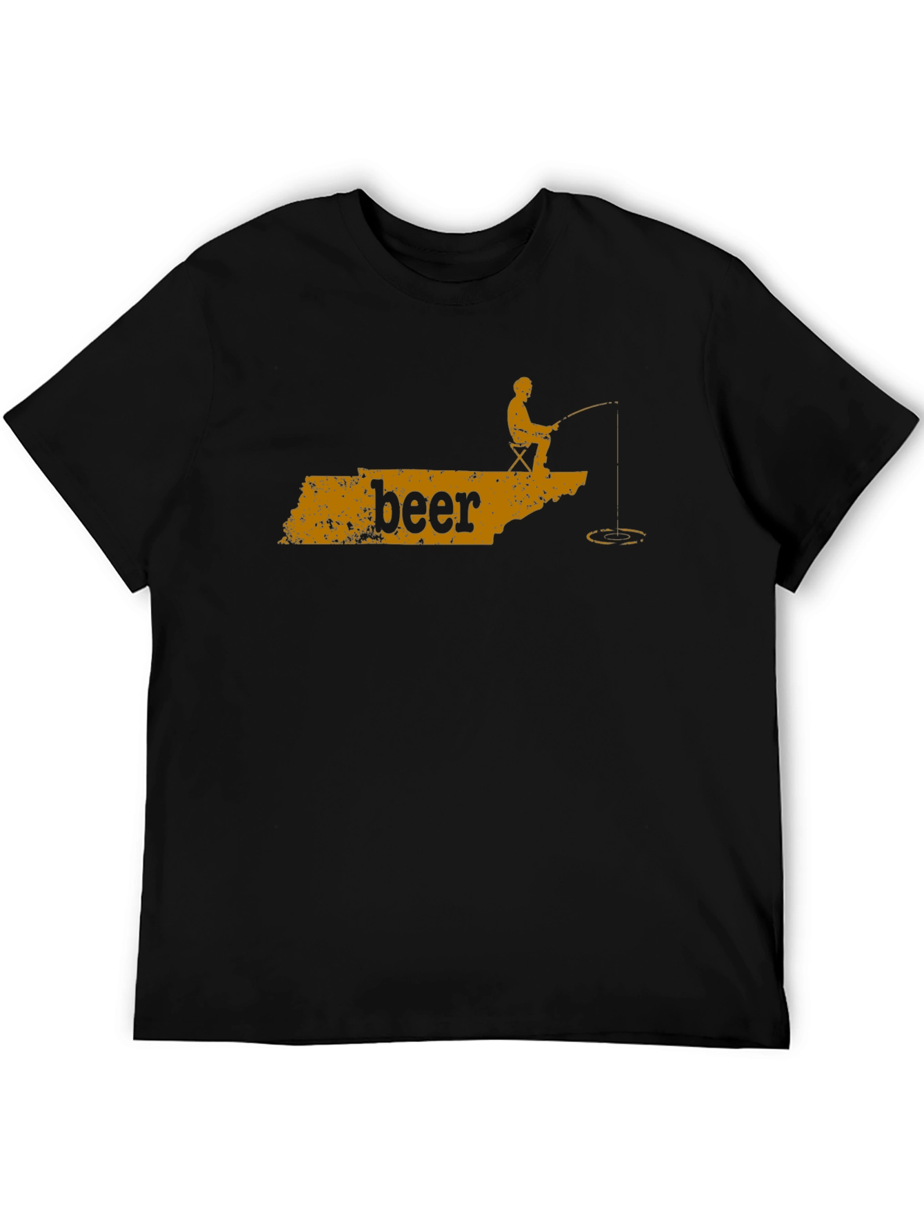 Beer Fishing T-Shirt - Relax and Reel!