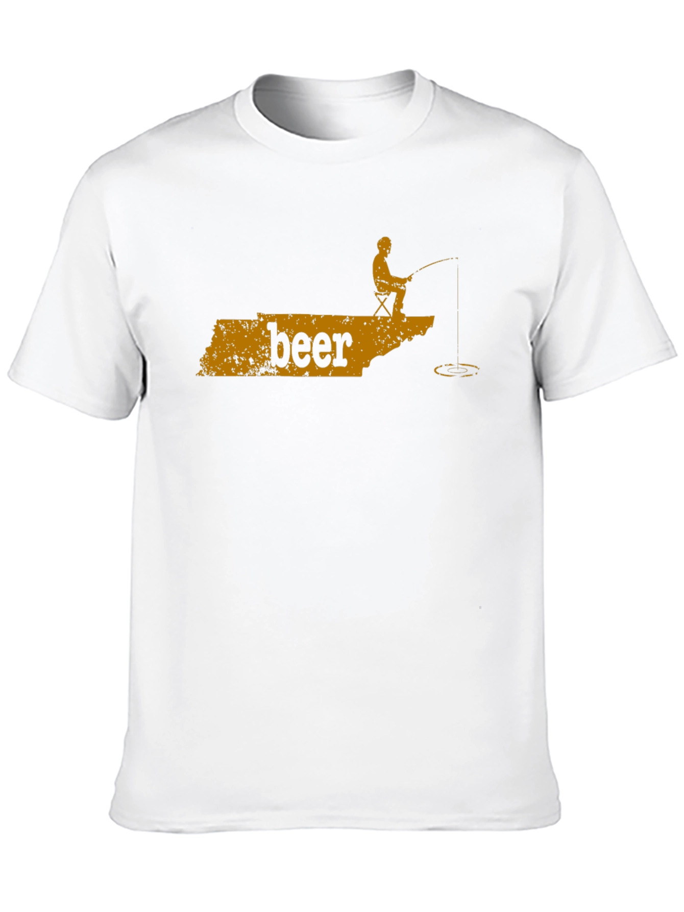Beer Fishing T-Shirt - Relax and Reel!