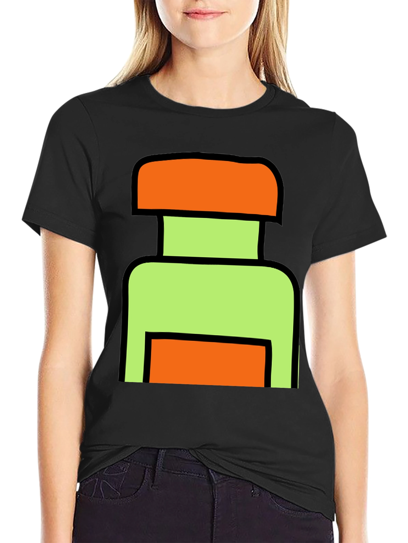 Abstract Block T-Shirt - Modern Graphic Tee