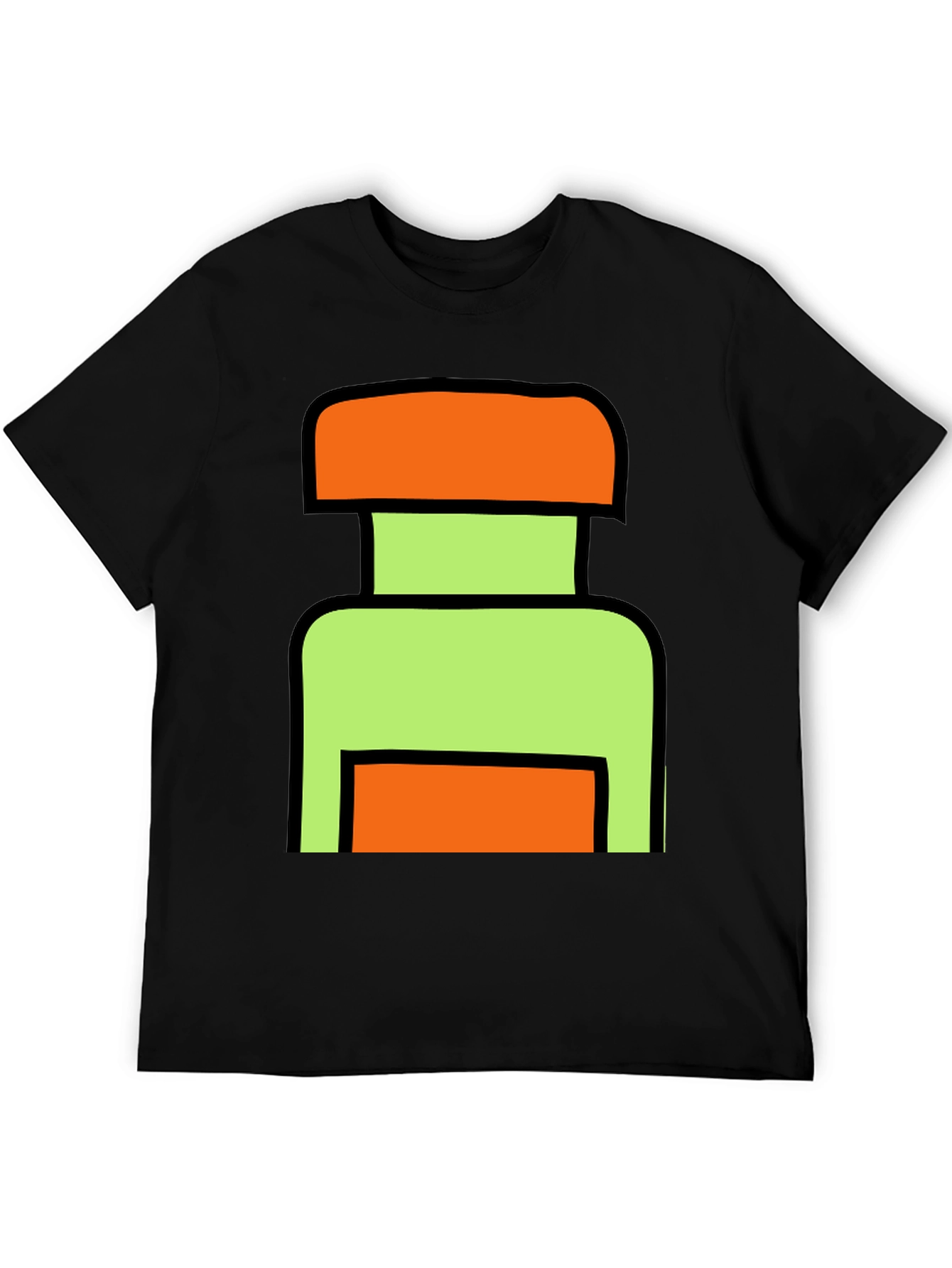 Abstract Block T-Shirt - Modern Graphic Tee