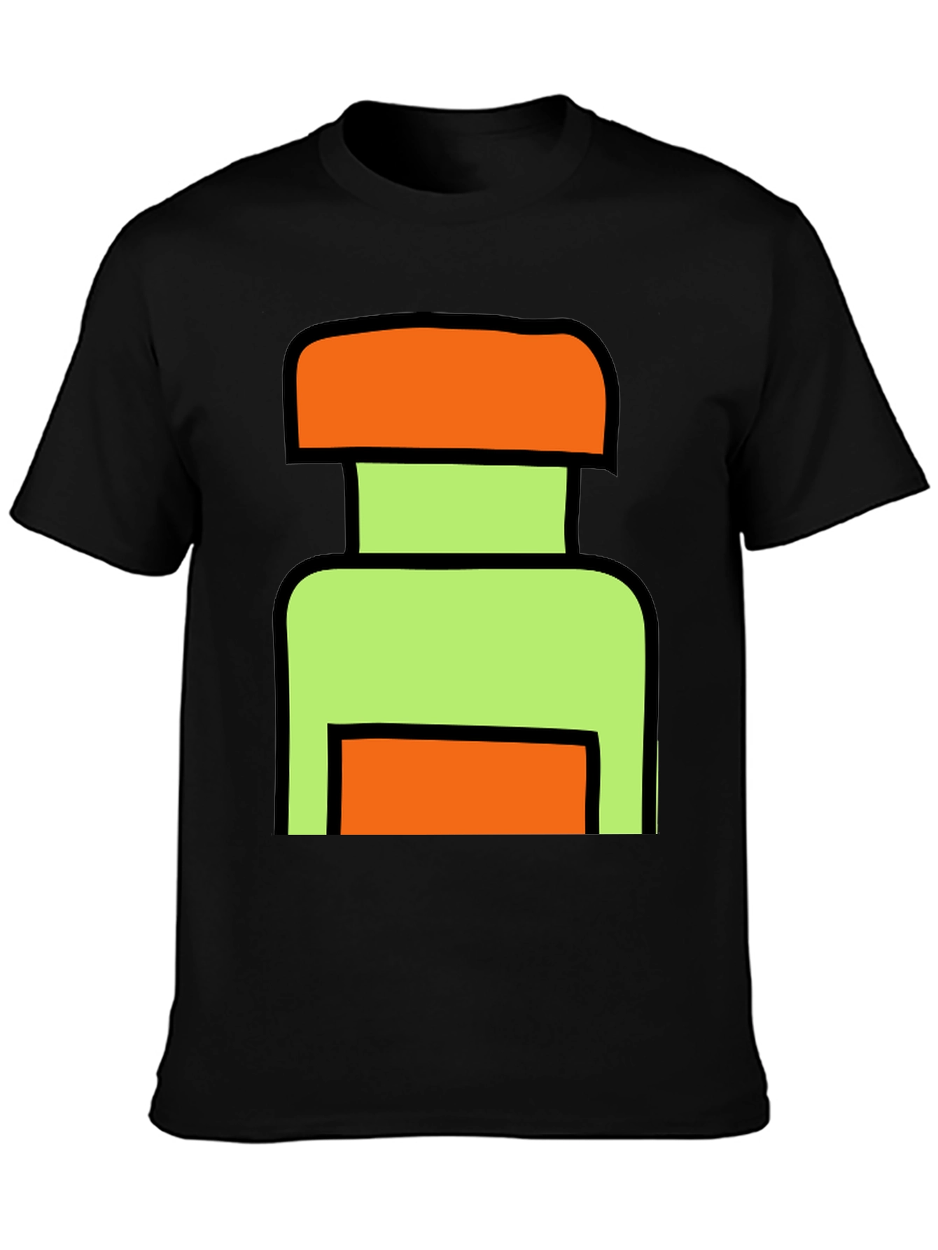 Abstract Block T-Shirt - Modern Graphic Tee
