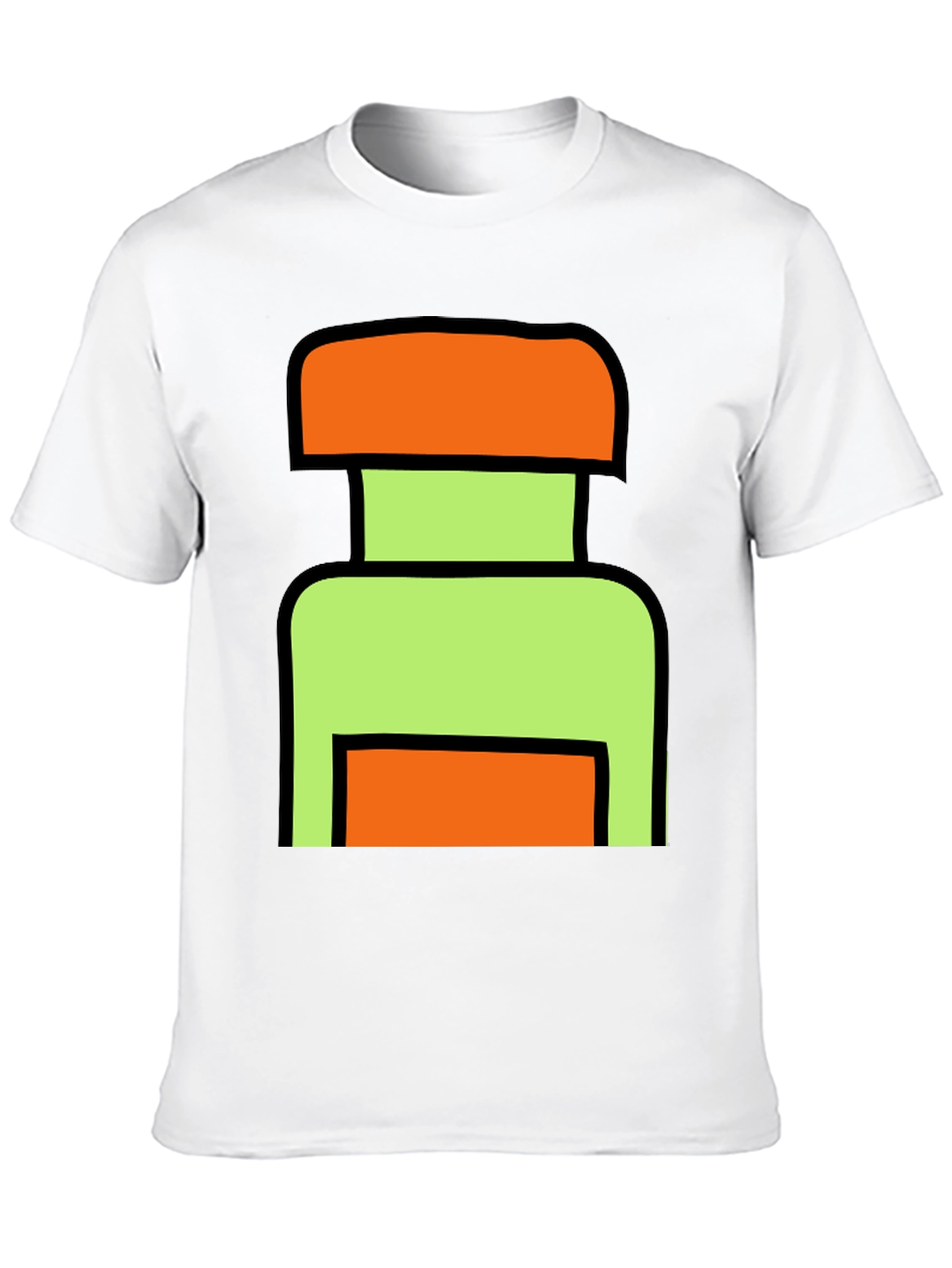 Abstract Block T-Shirt - Modern Graphic Tee