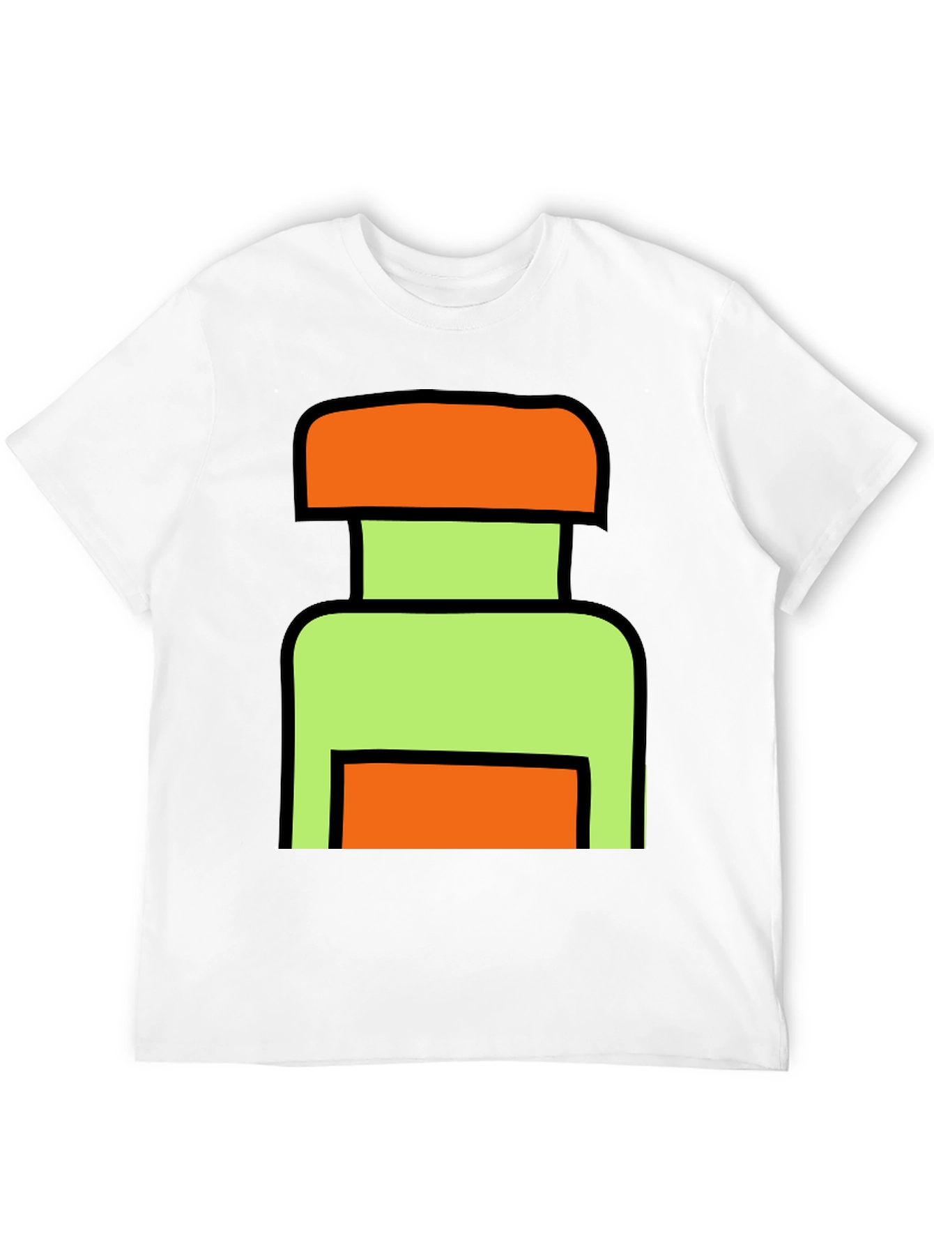 Abstract Block T-Shirt - Modern Graphic Tee