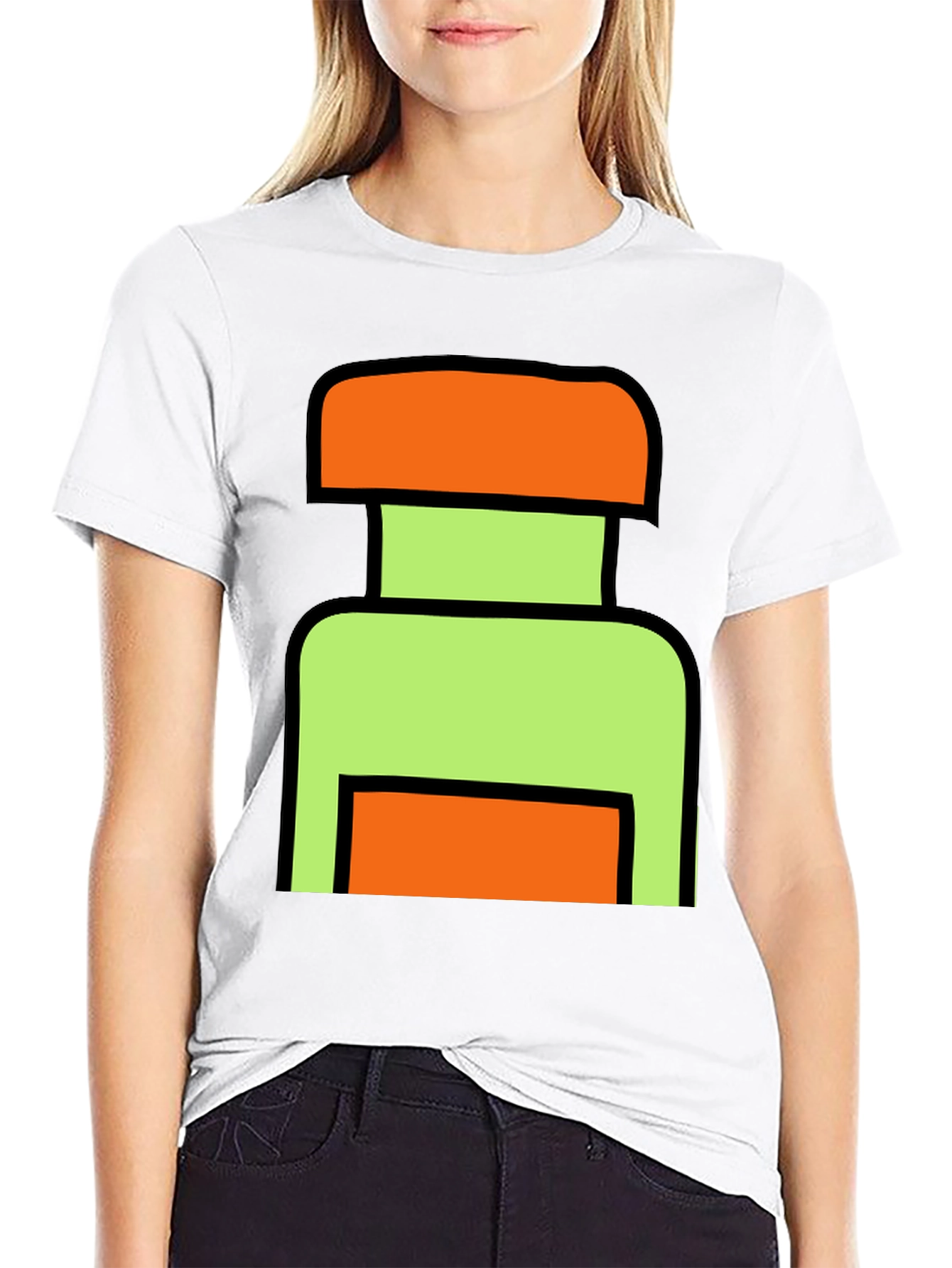 Abstract Block T-Shirt - Modern Graphic Tee