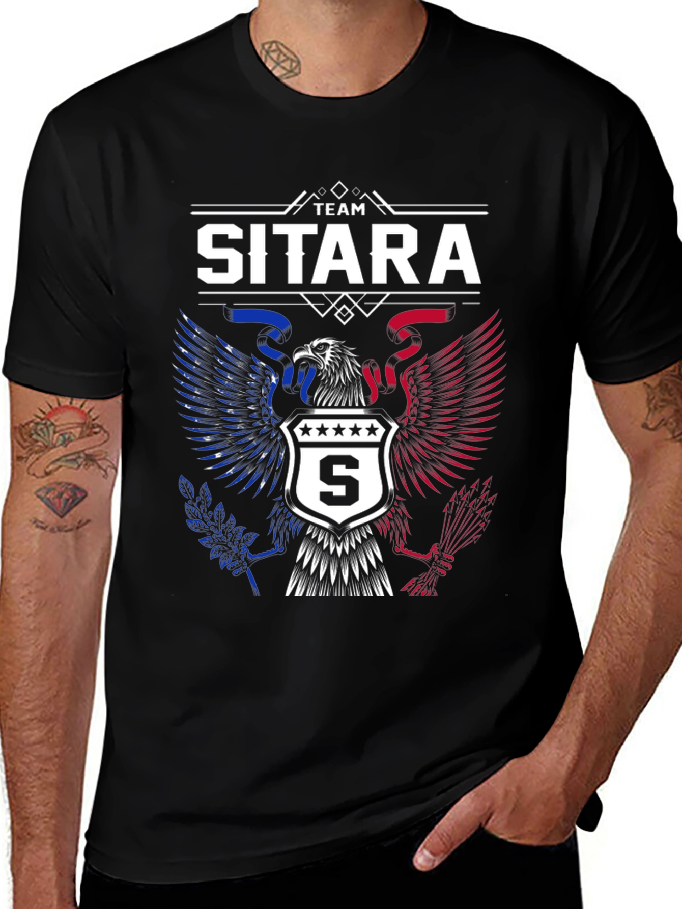 Team Sitara Eagle Graphic T-Shirt