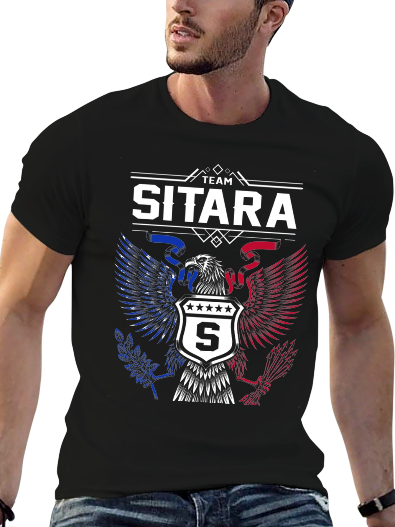 Team Sitara Eagle Graphic T-Shirt