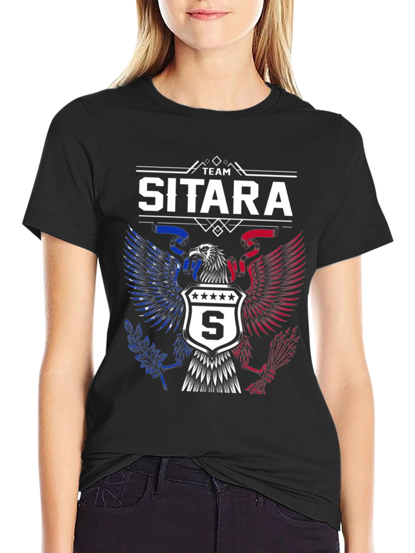 Team Sitara Eagle Graphic T-Shirt