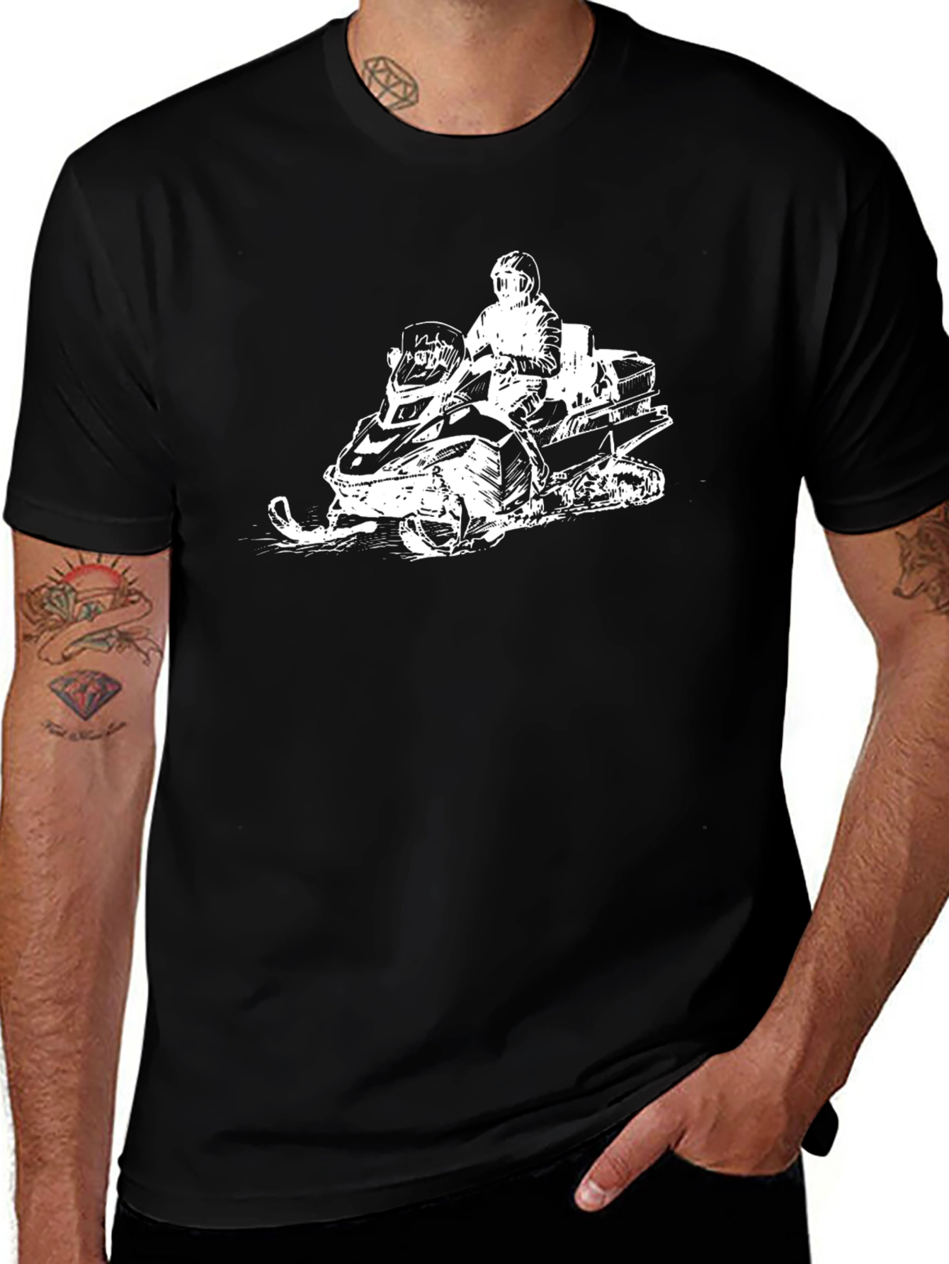Snowmobile Graphic Tee