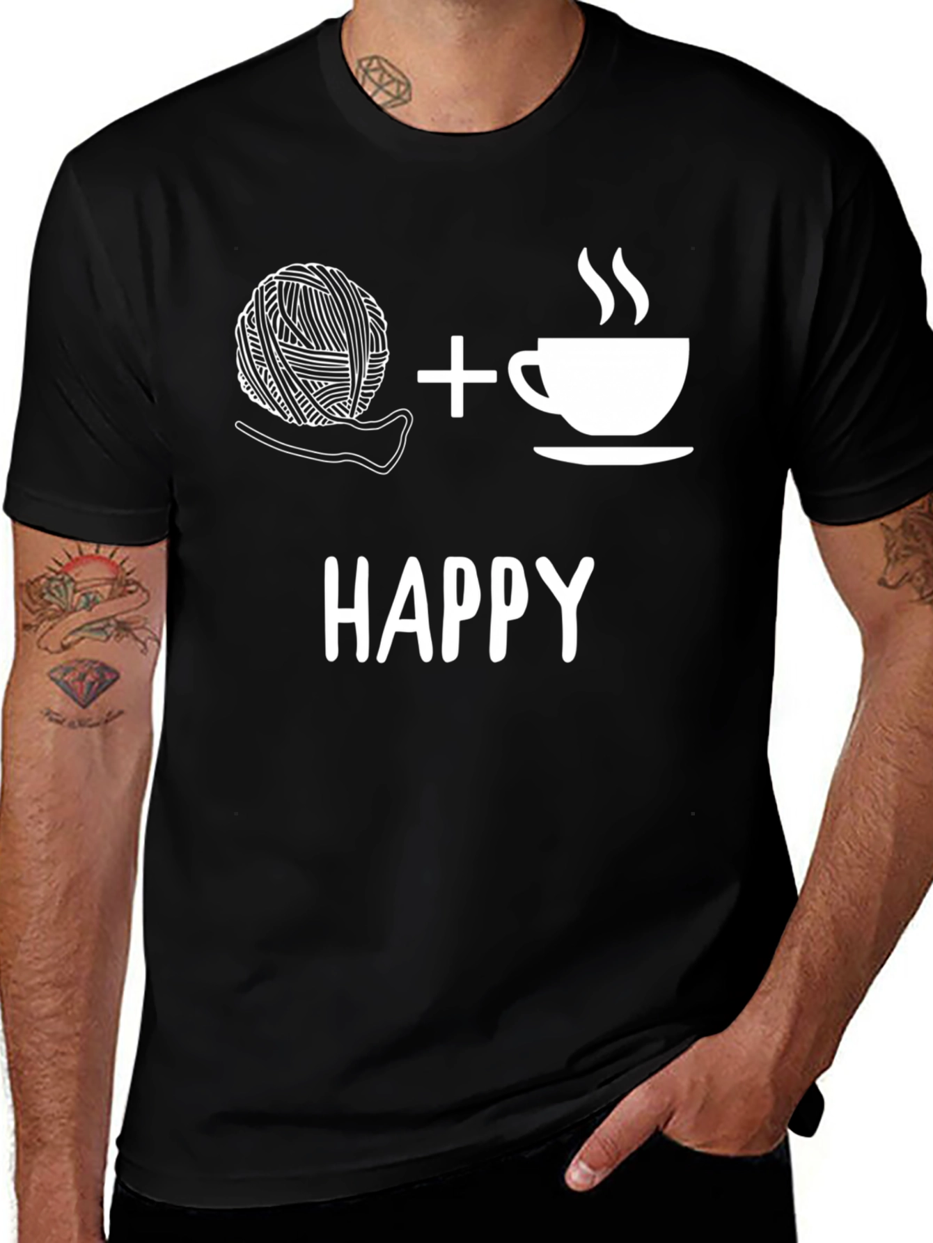Happy Yarn & Coffee T-Shirt
