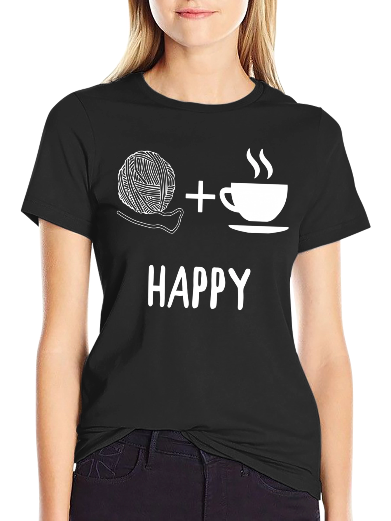 Happy Yarn & Coffee T-Shirt