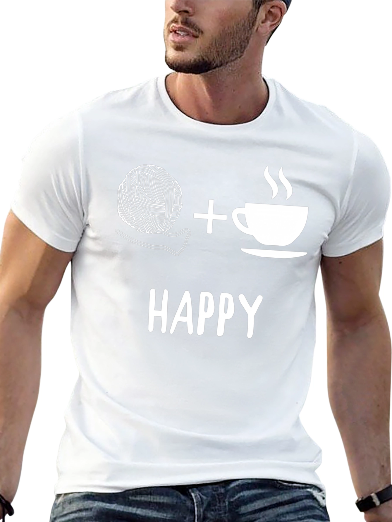 Happy Yarn & Coffee T-Shirt