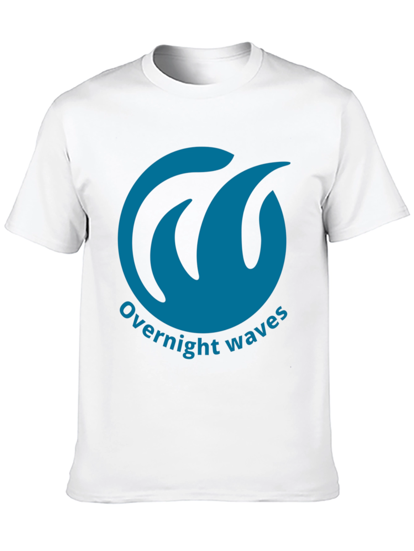 Overnight Waves Graphic Tee - Black