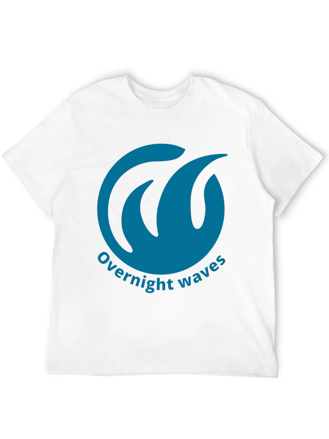 Overnight Waves Graphic Tee - Black
