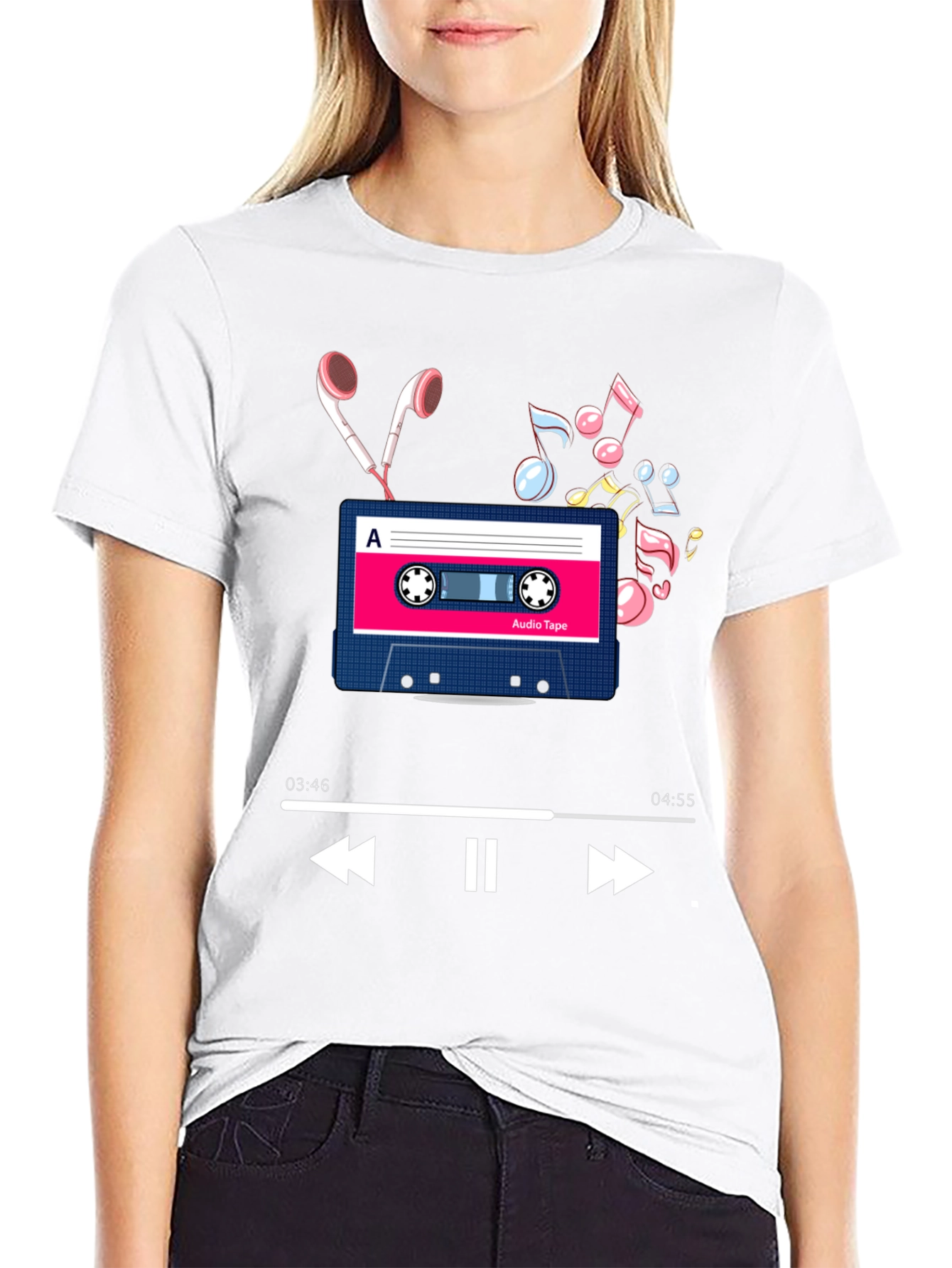 Retro Music Player T-Shirt