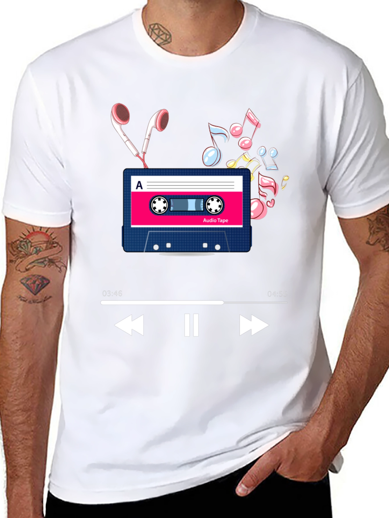 Retro Music Player T-Shirt