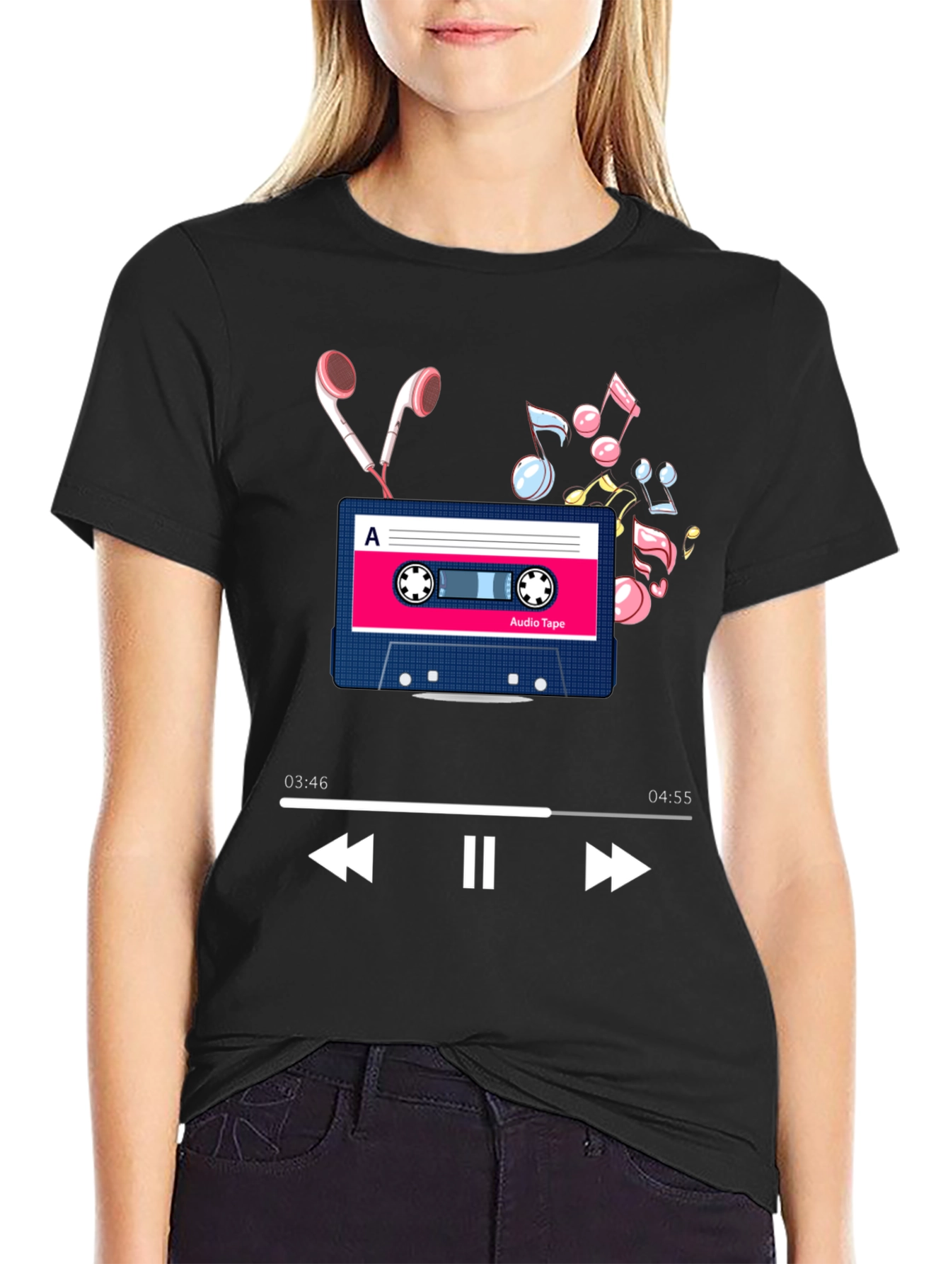 Retro Music Player T-Shirt