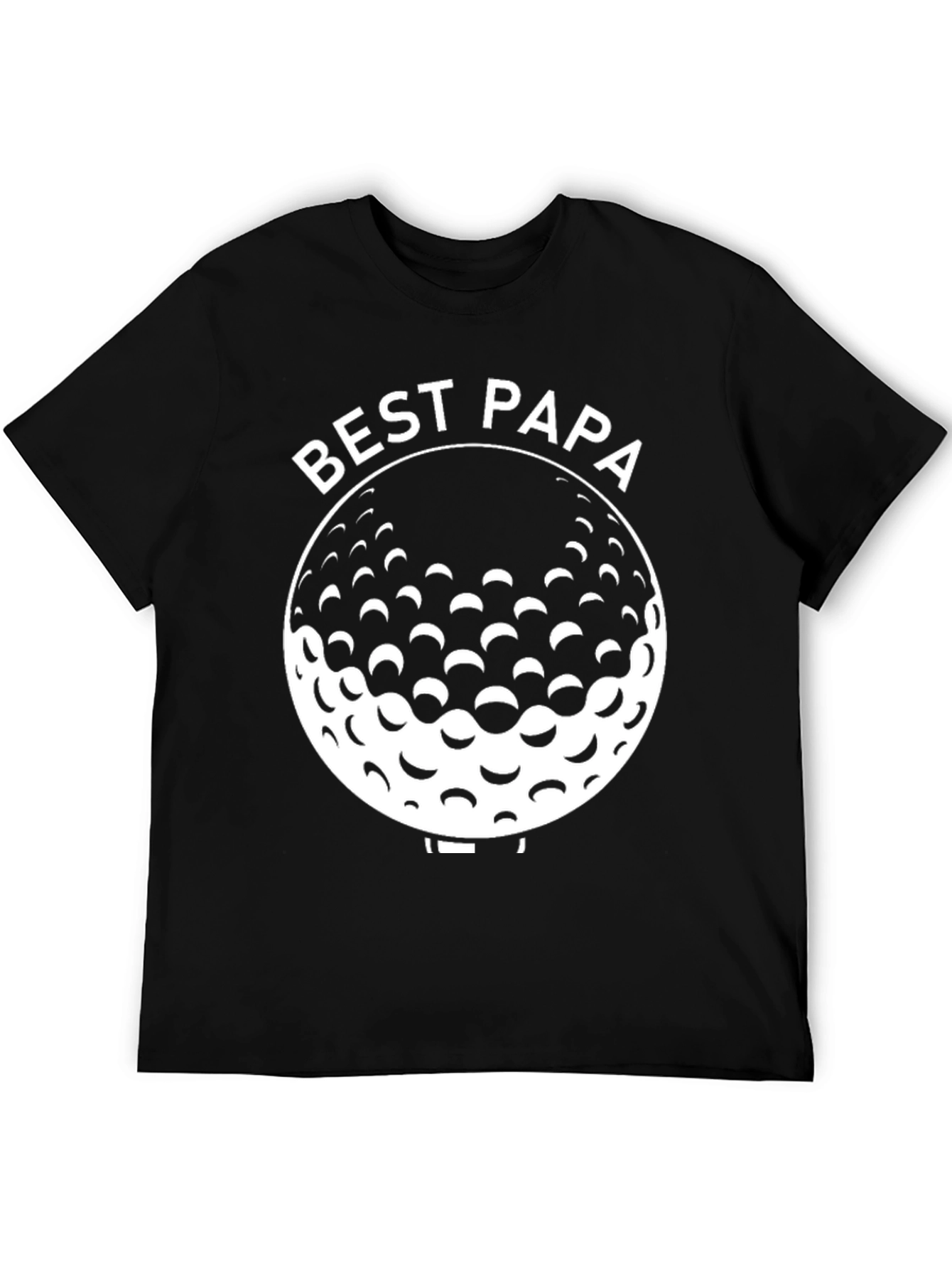 Best Papa Ever Golf Ball T-Shirt
